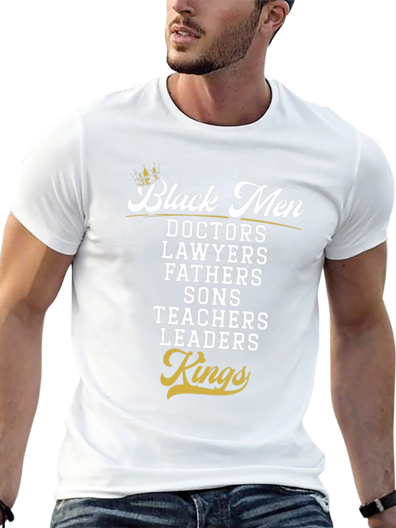 Black Men: Doctors Lawyers Fathers T-Shirt