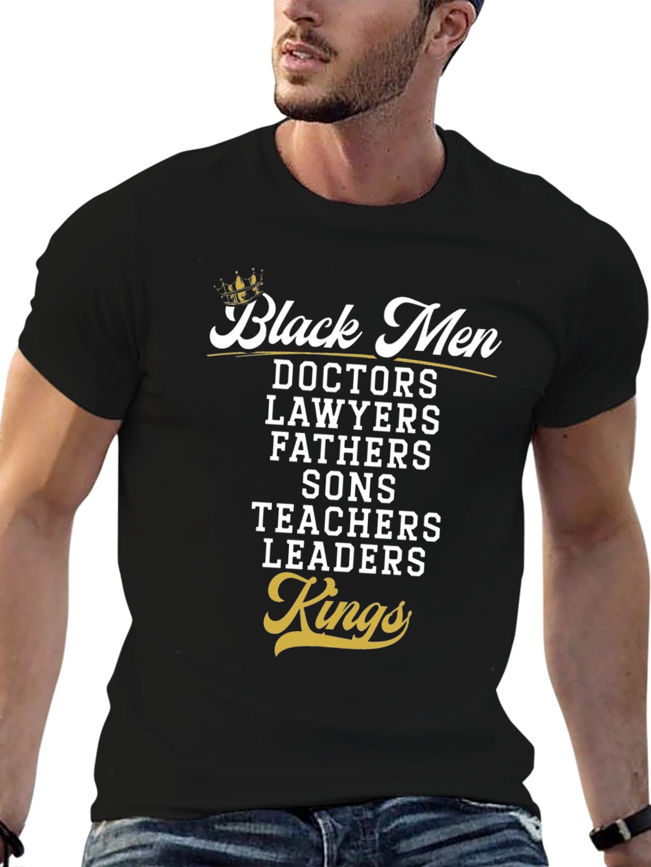 Black Men: Doctors Lawyers Fathers T-Shirt