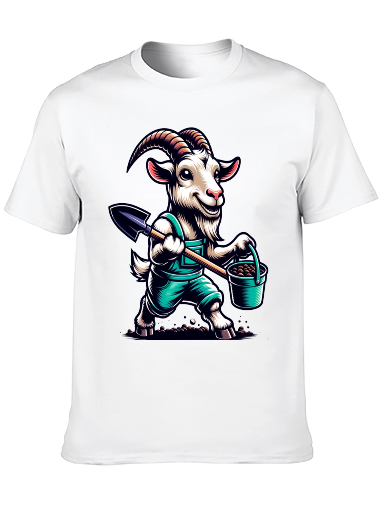 Goat Gardener Graphic Tee