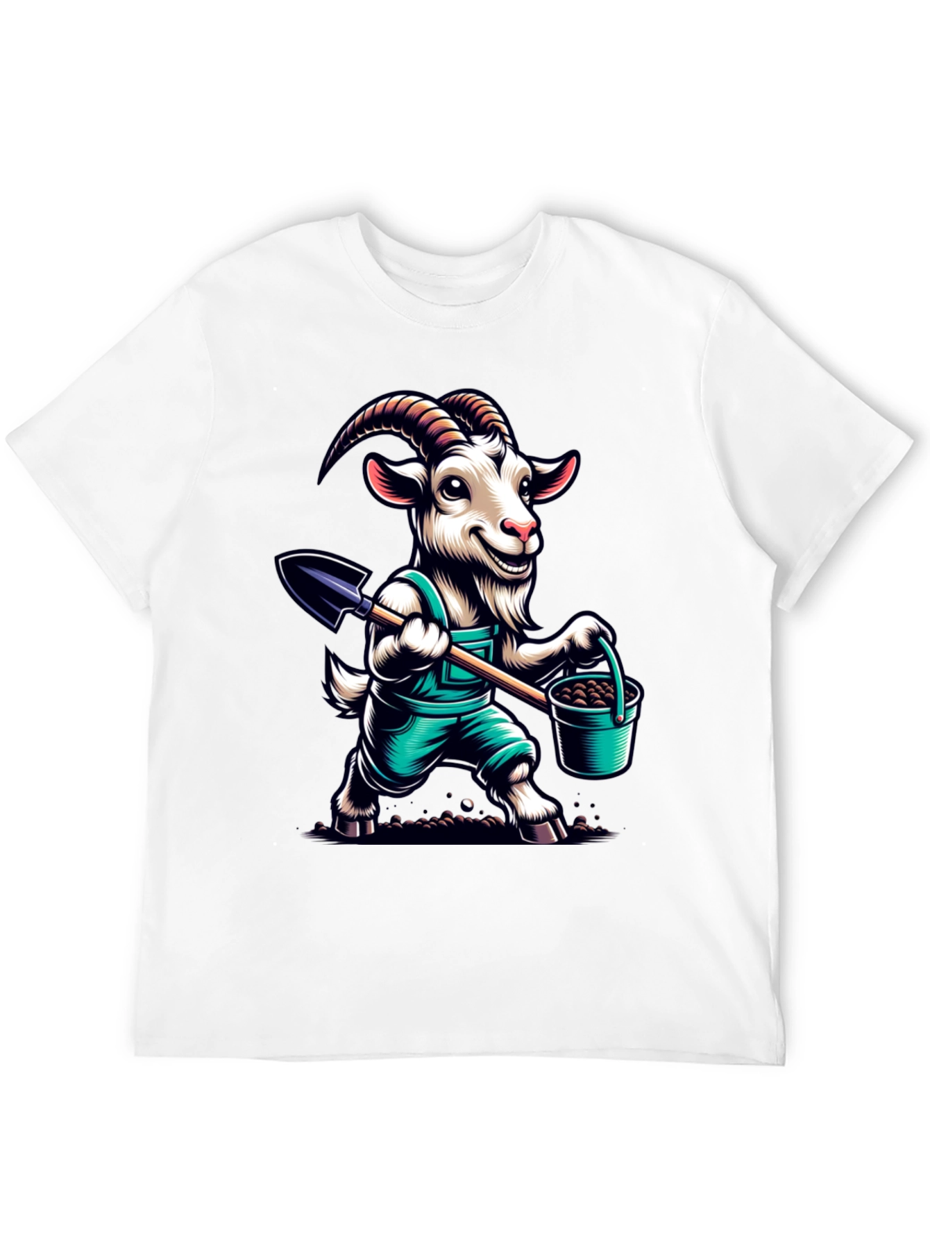 Goat Gardener Graphic Tee