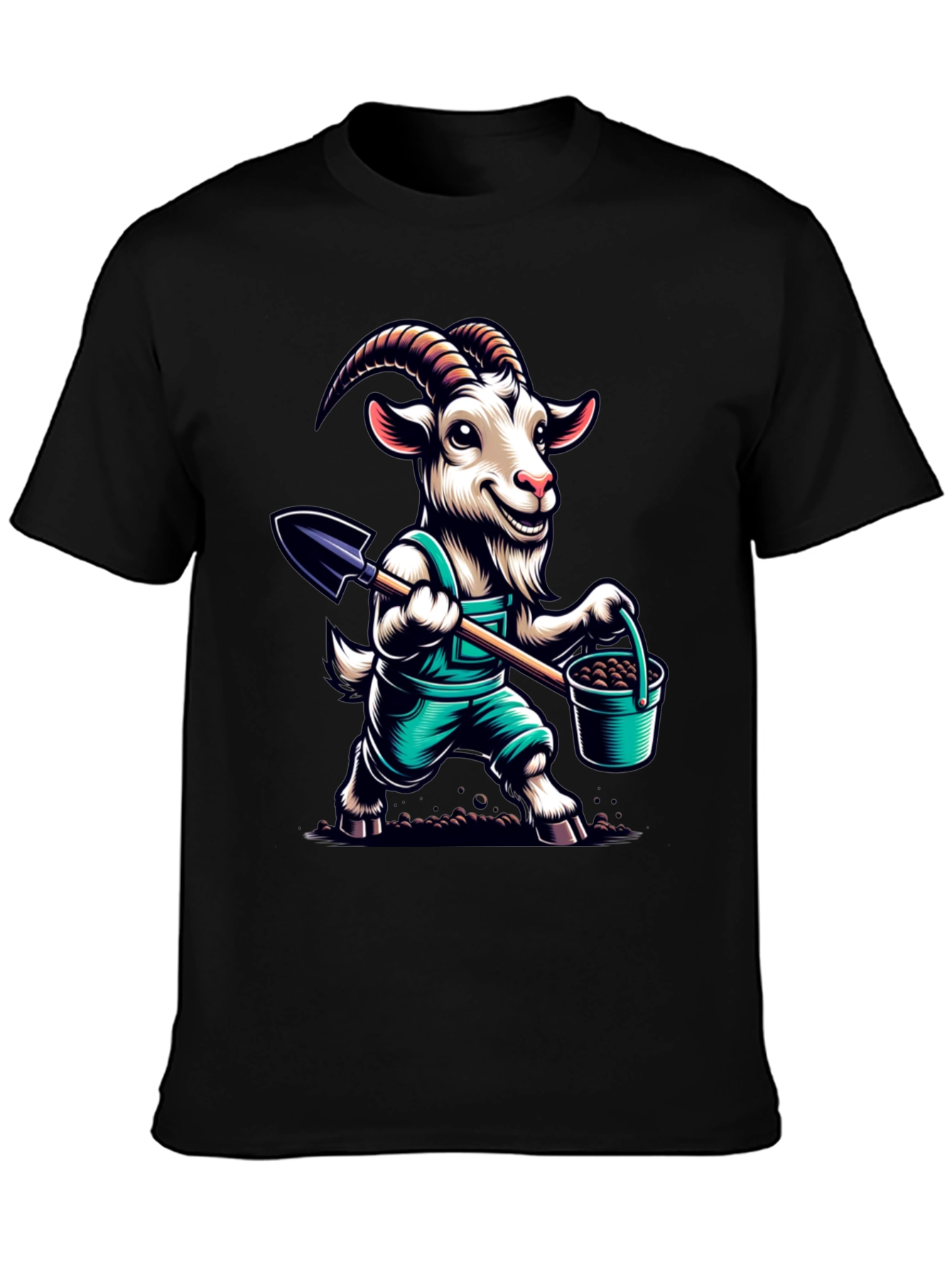 Goat Gardener Graphic Tee