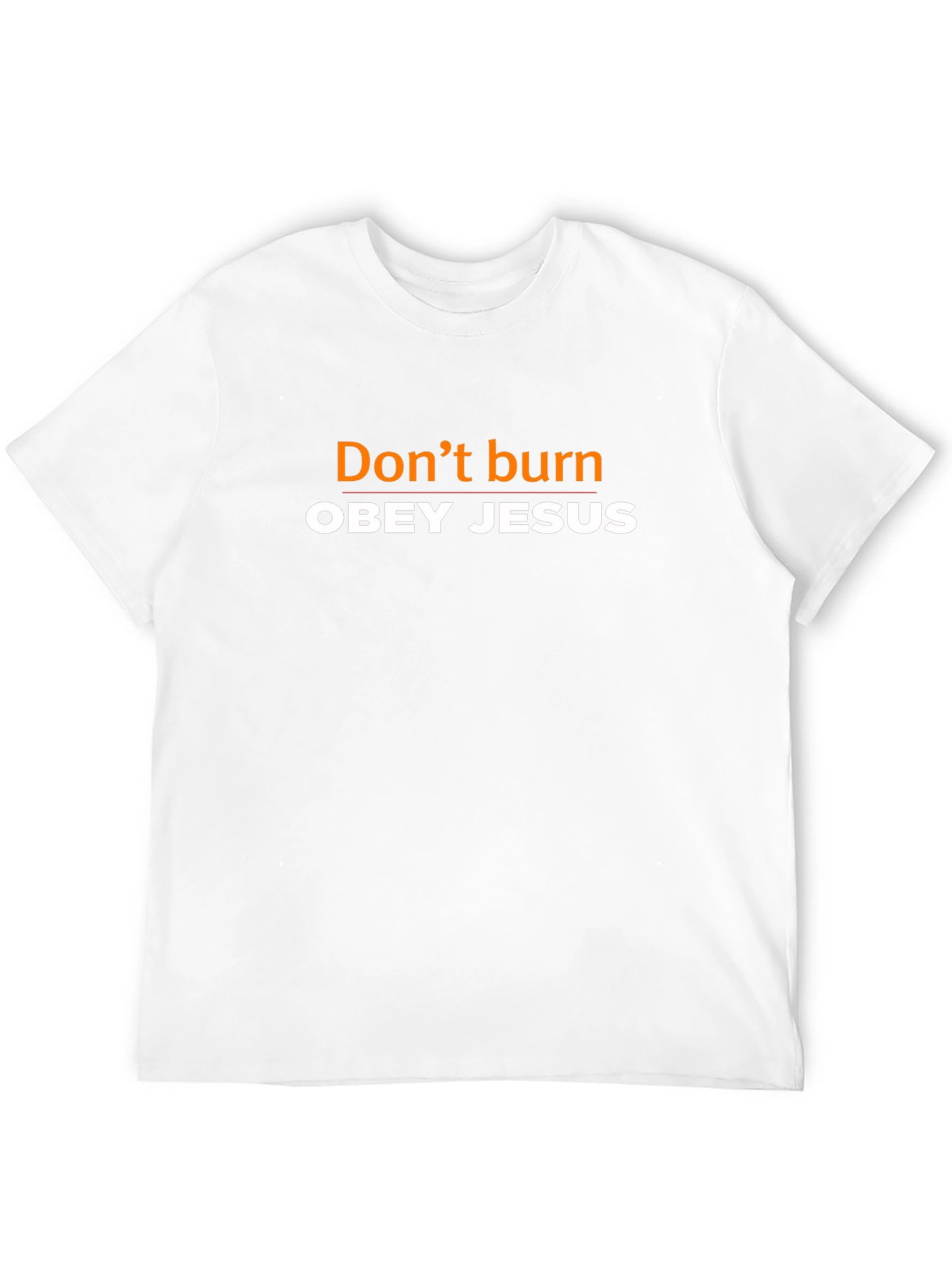 Dont Burn: Obey Jesus Graphic Tee