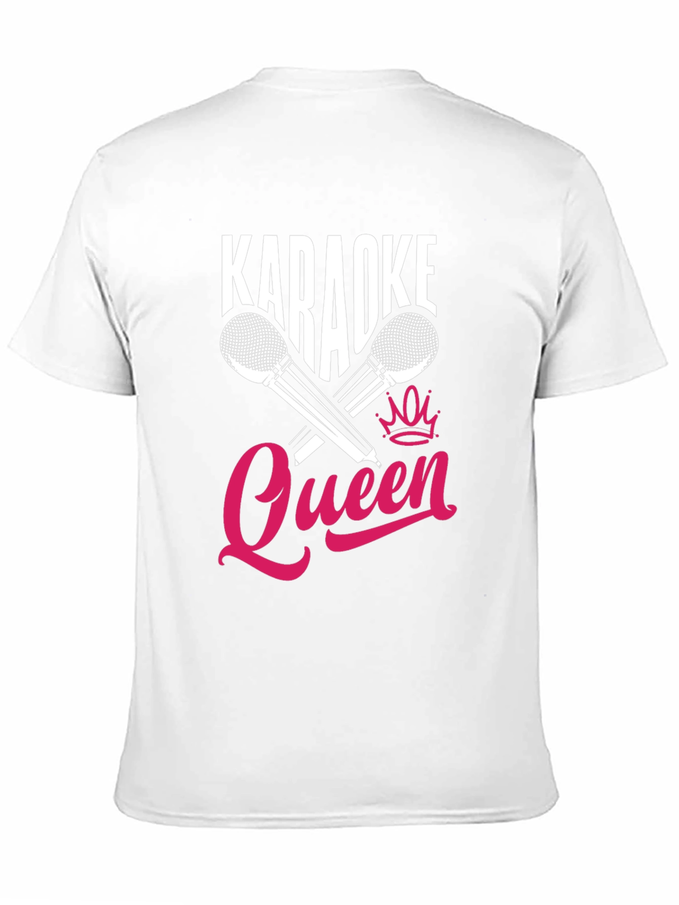 Karaoke Queen Black T-Shirt - Sing Your Heart Out!