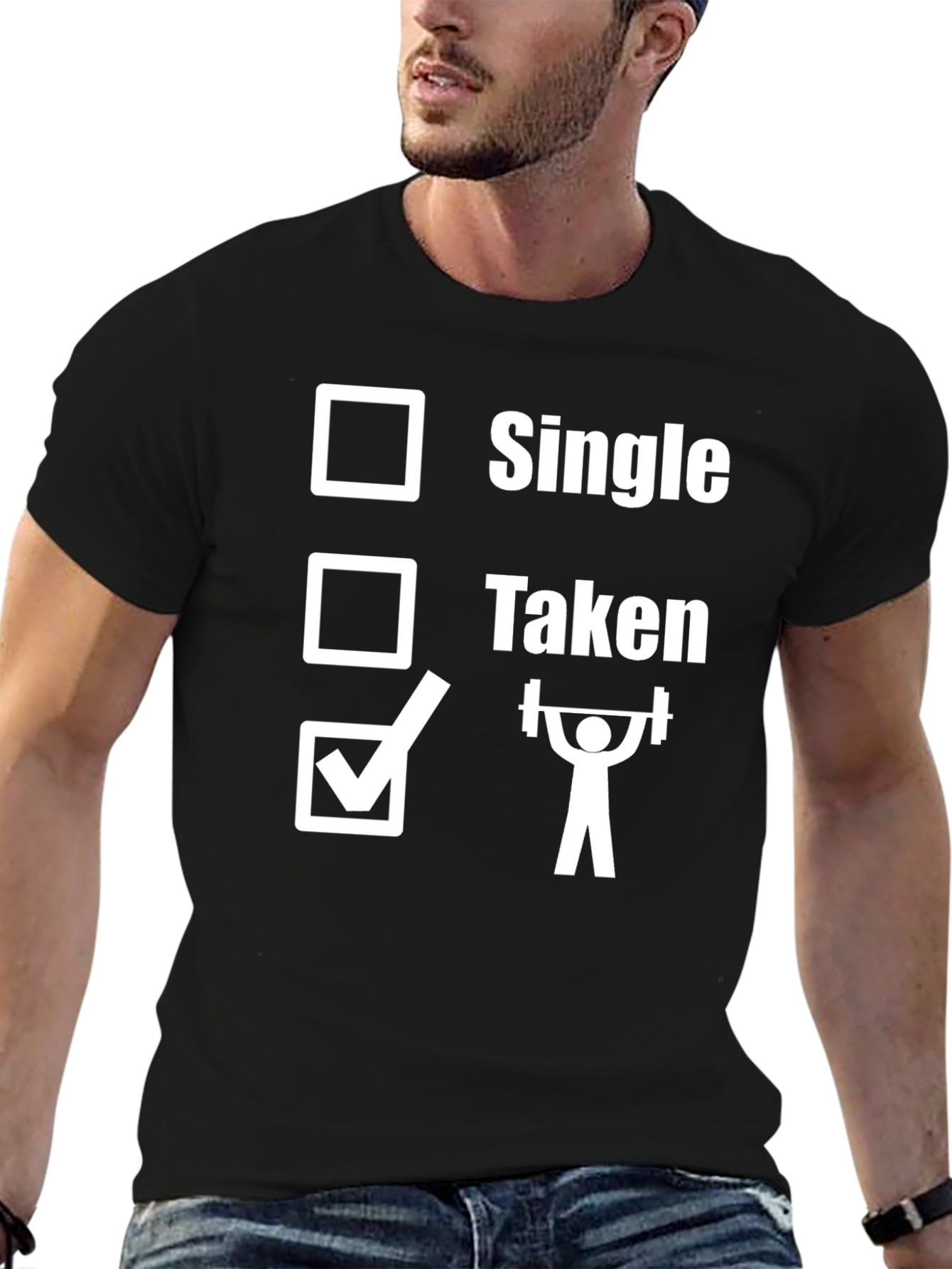 Single Taken Weightlifting T-Shirt