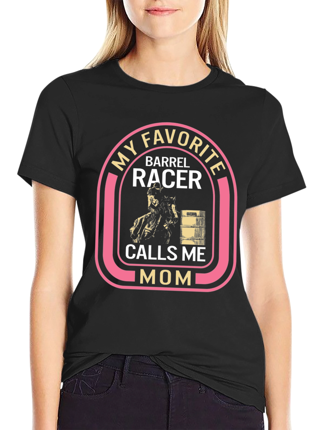 Barrel Racer Mom T-Shirt