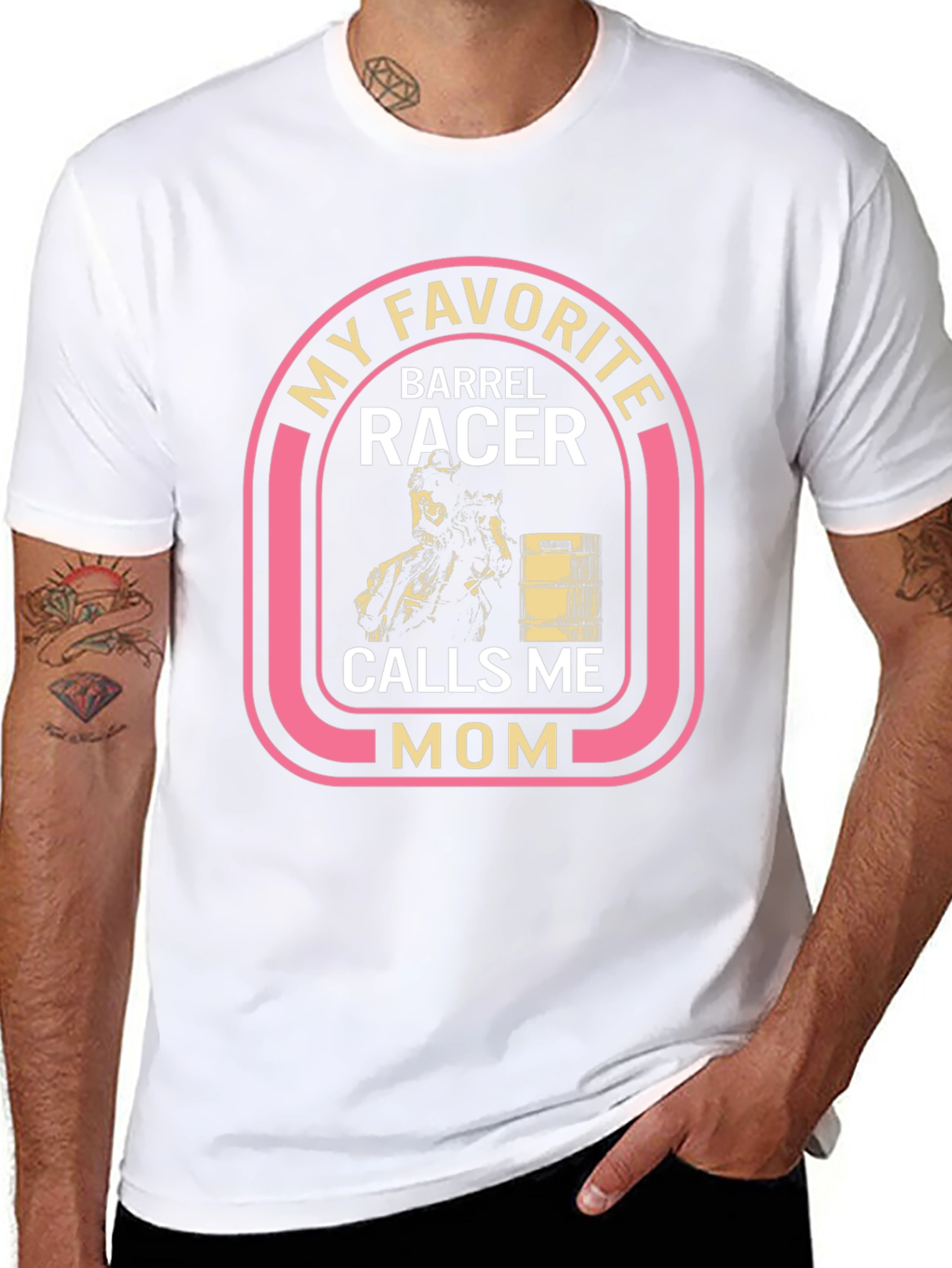 Barrel Racer Mom T-Shirt