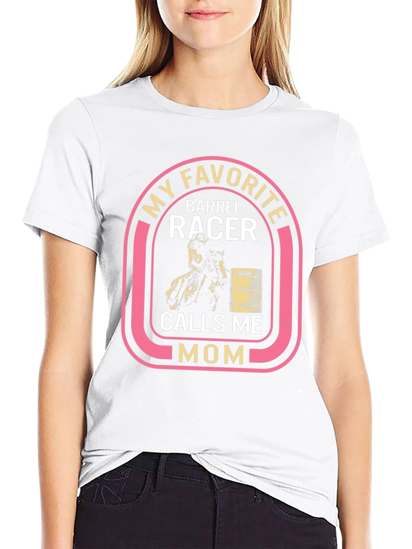 Barrel Racer Mom T-Shirt
