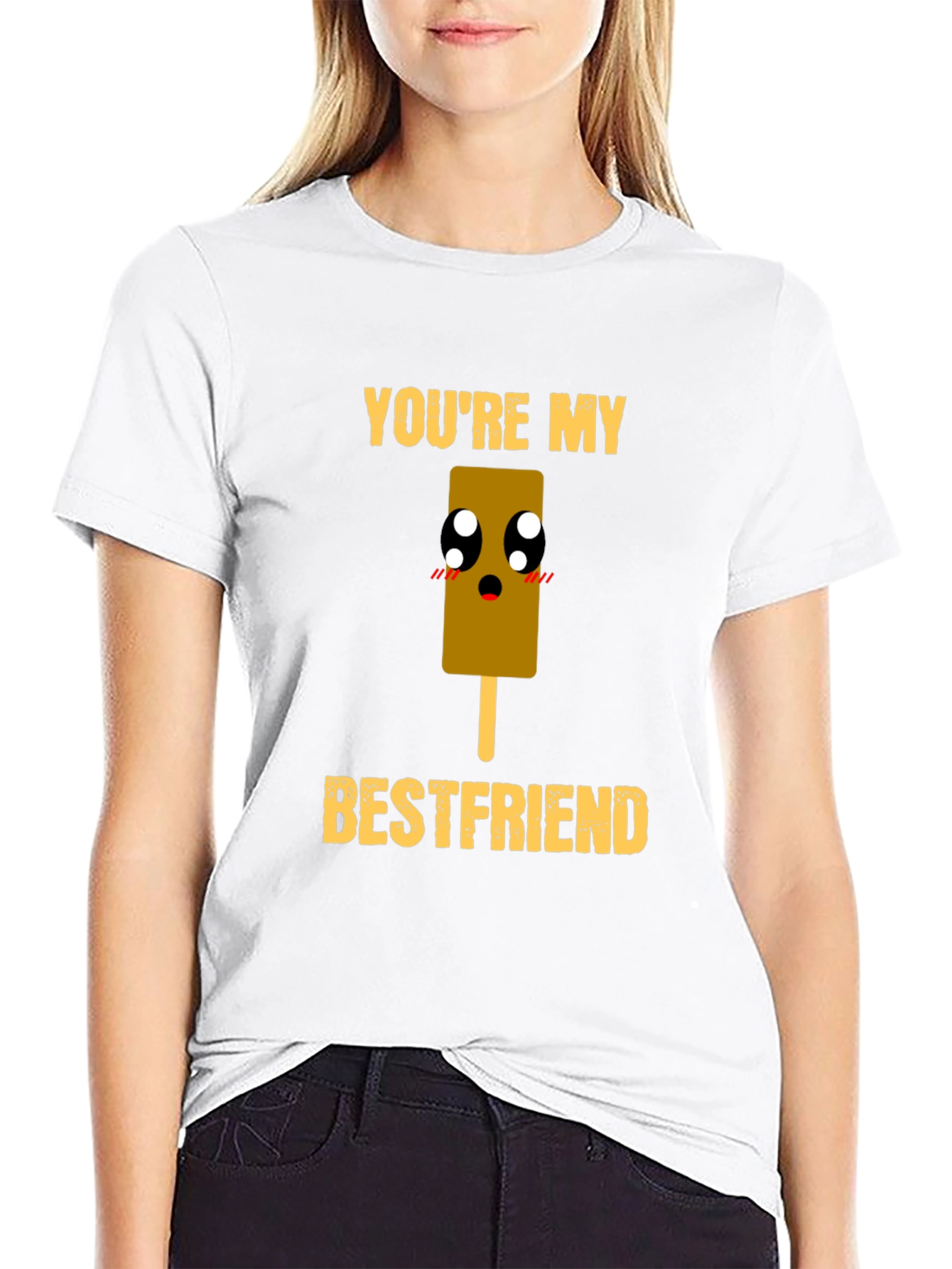 Cute Kawaii Popsicle Bestfriend T-Shirt