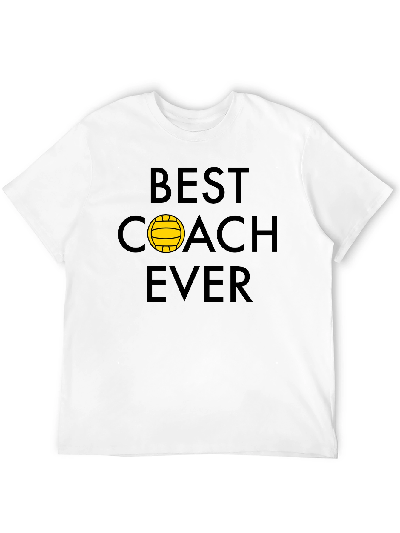 Best Coach Ever T-Shirt - Water Polo Design