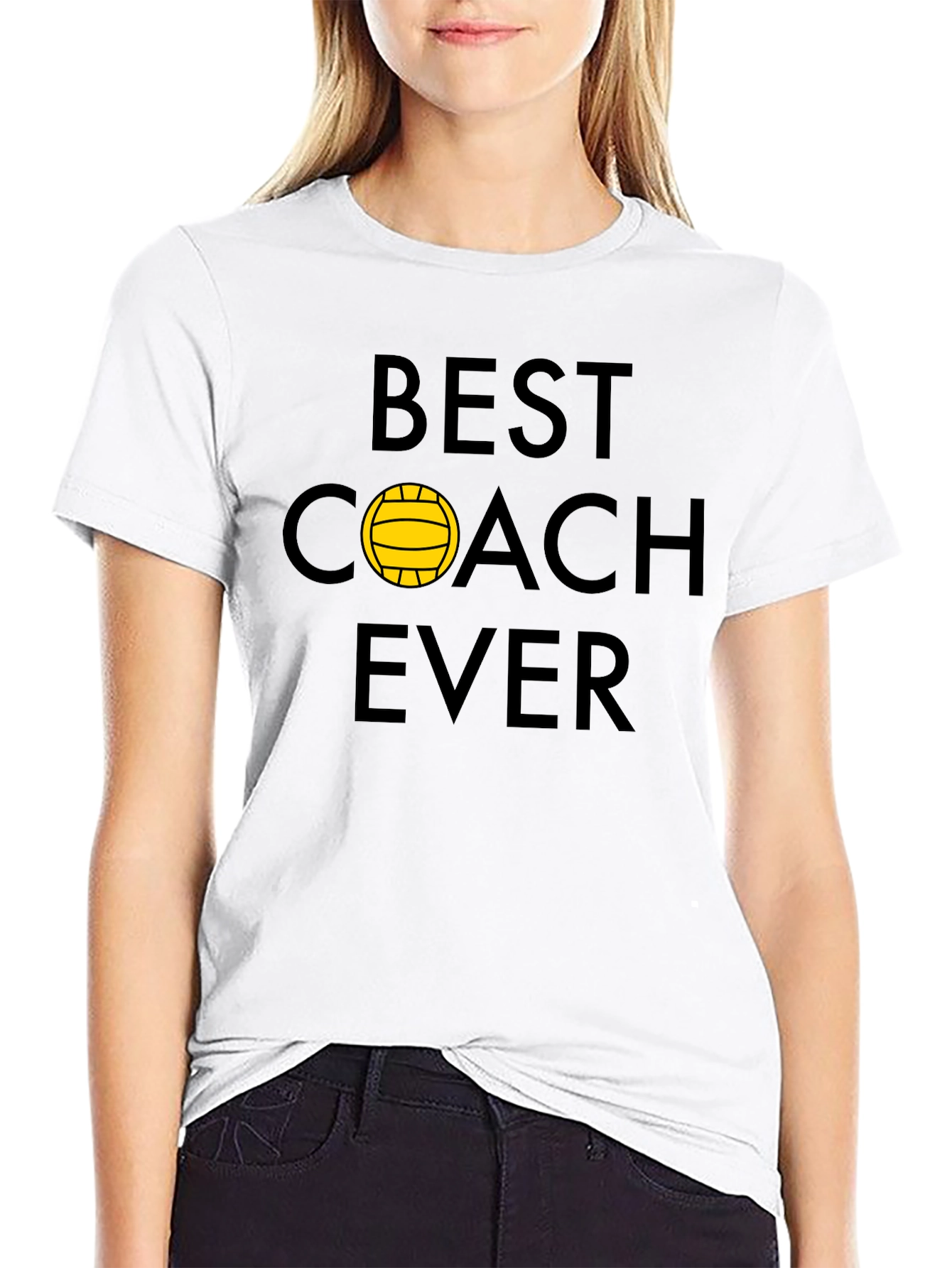 Best Coach Ever T-Shirt - Water Polo Design