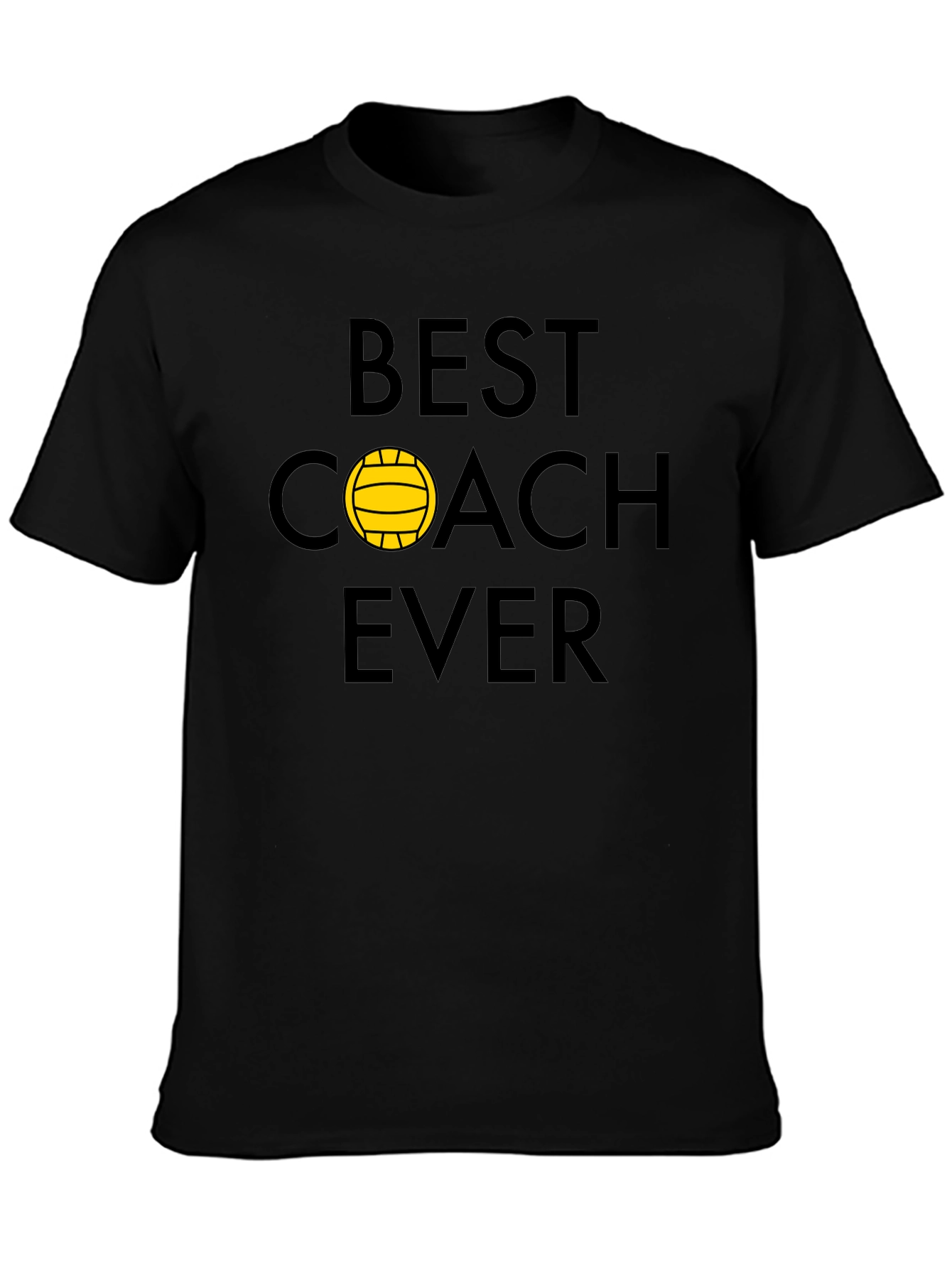 Best Coach Ever T-Shirt - Water Polo Design