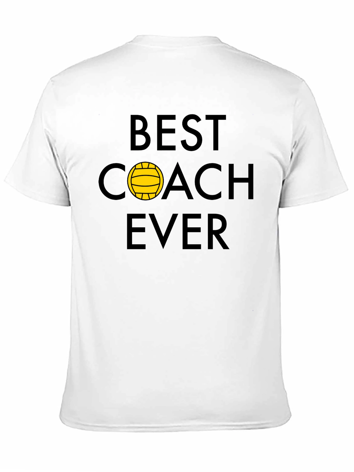 Best Coach Ever T-Shirt - Water Polo Design