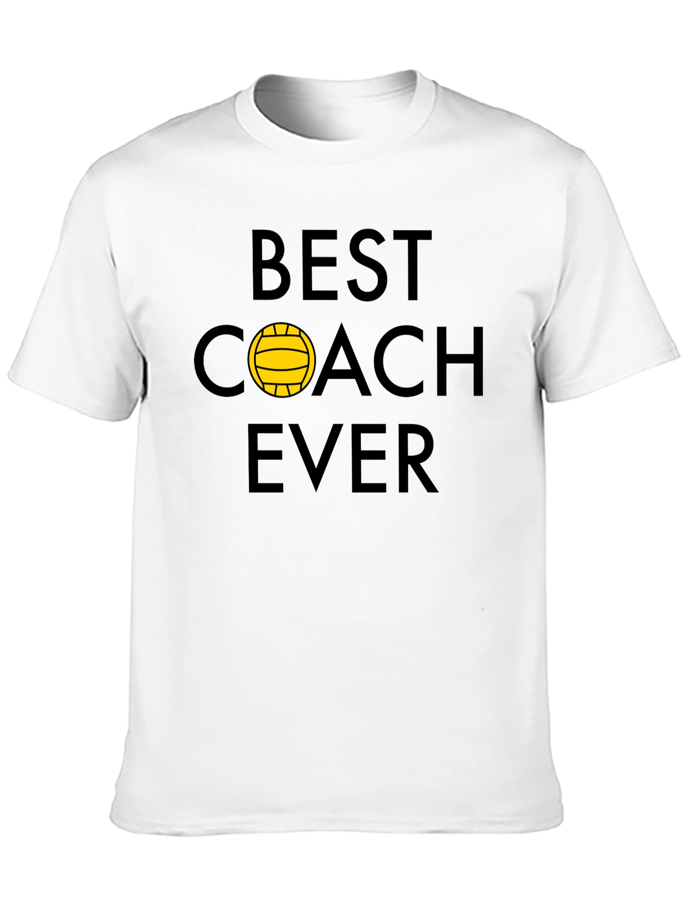 Best Coach Ever T-Shirt - Water Polo Design