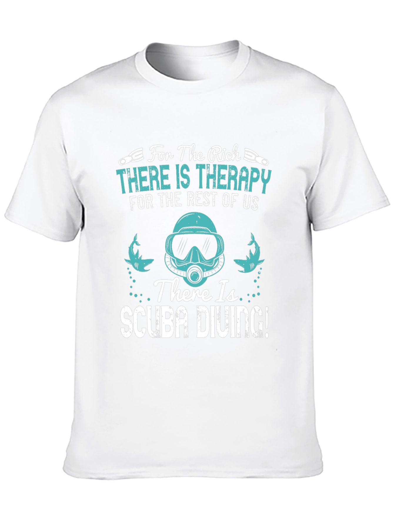 Funny Scuba Diving T-Shirt: Therapy Alternative