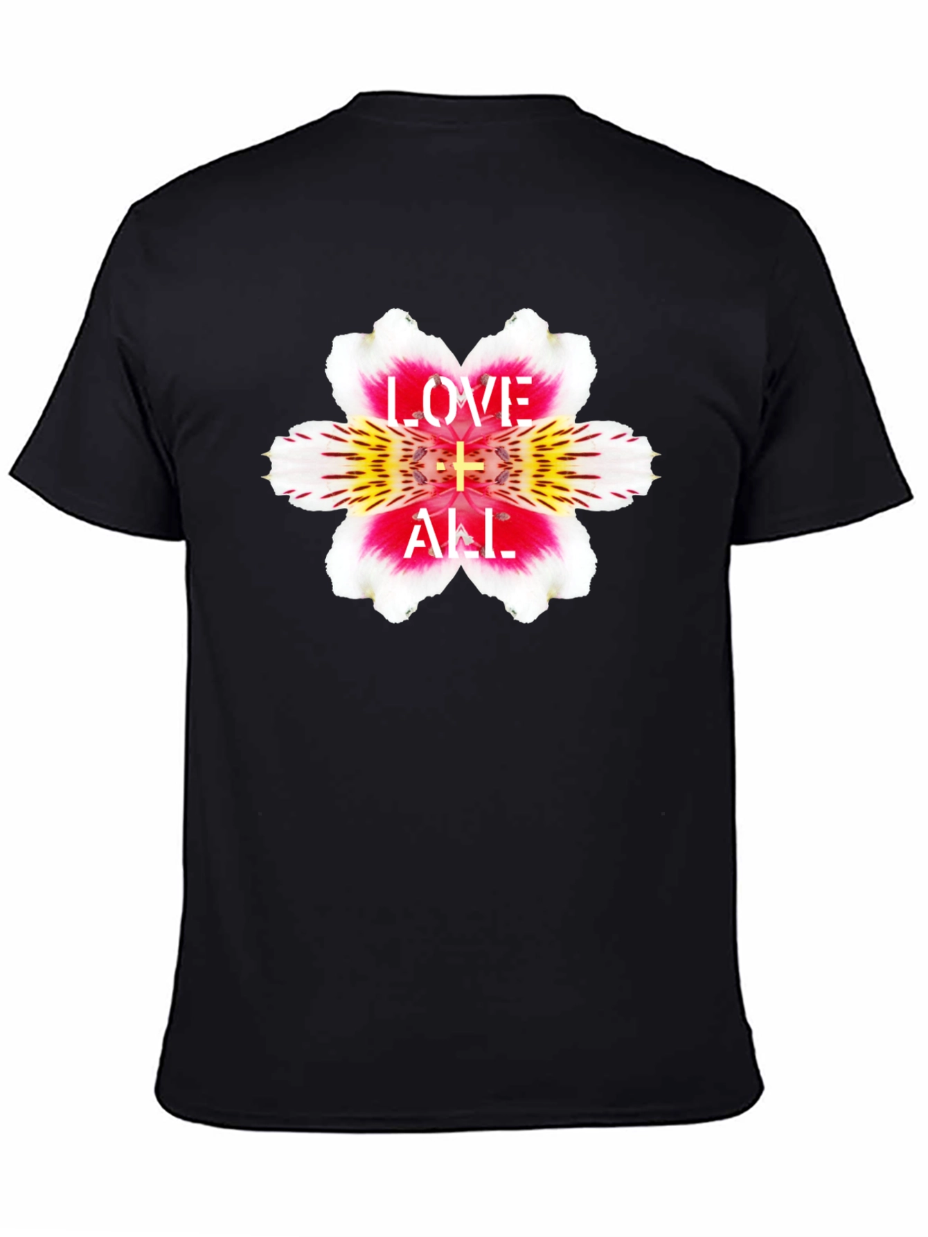 Love is All Flower Graphic T-Shirt