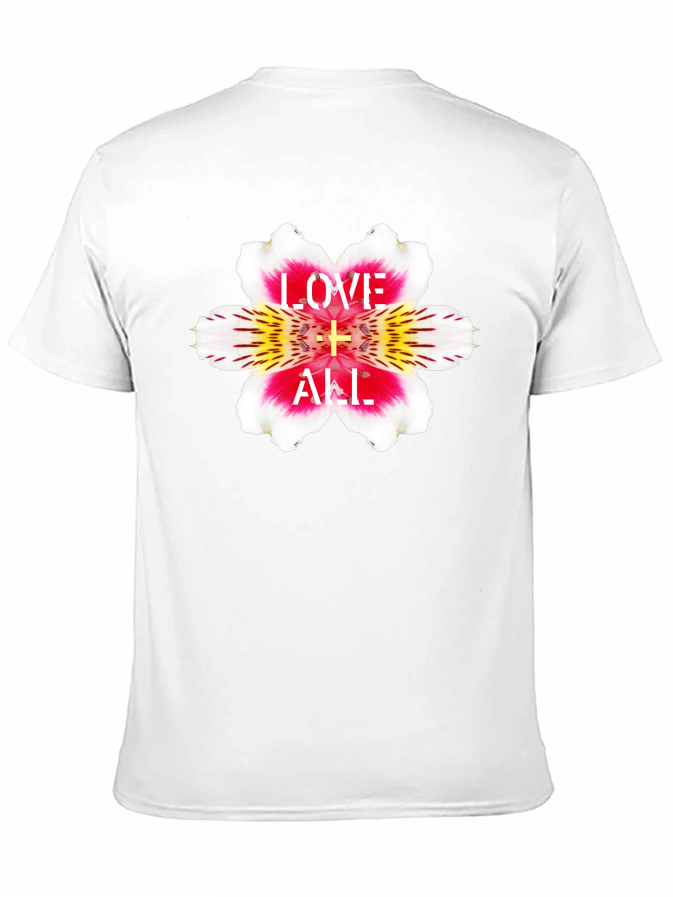 Love is All Flower Graphic T-Shirt