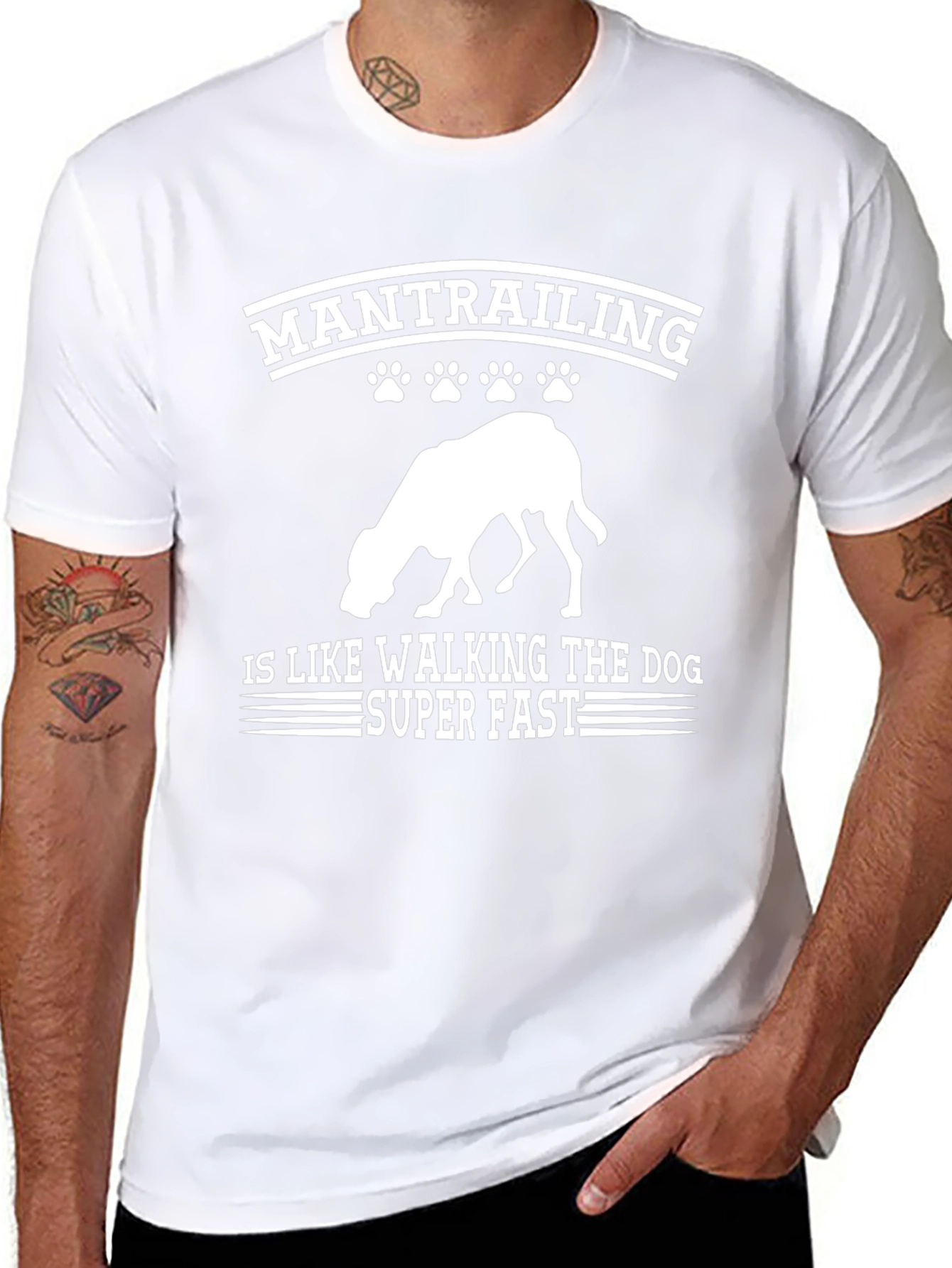 Mantrailing Dog Lover T-Shirt