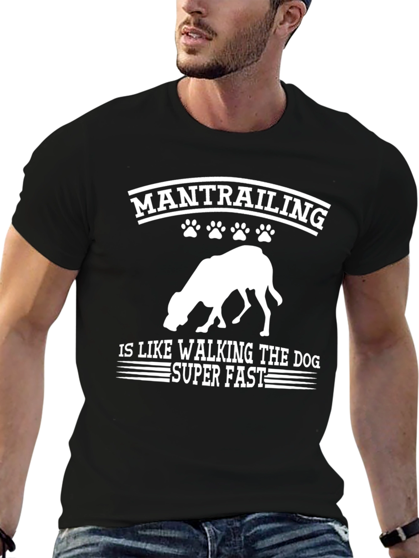 Mantrailing Dog Lover T-Shirt