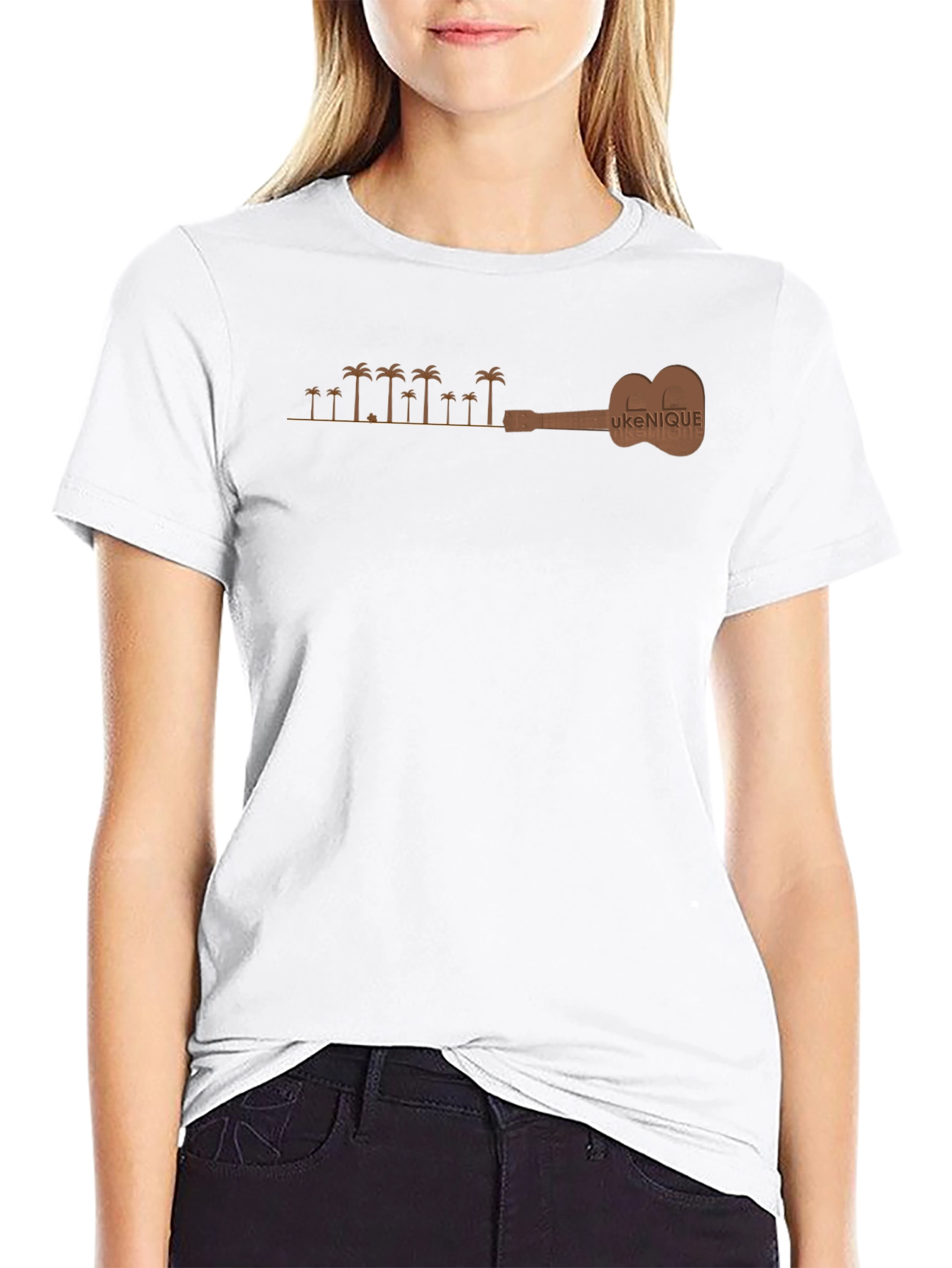 Ukunique Palm Tree Graphic Tee
