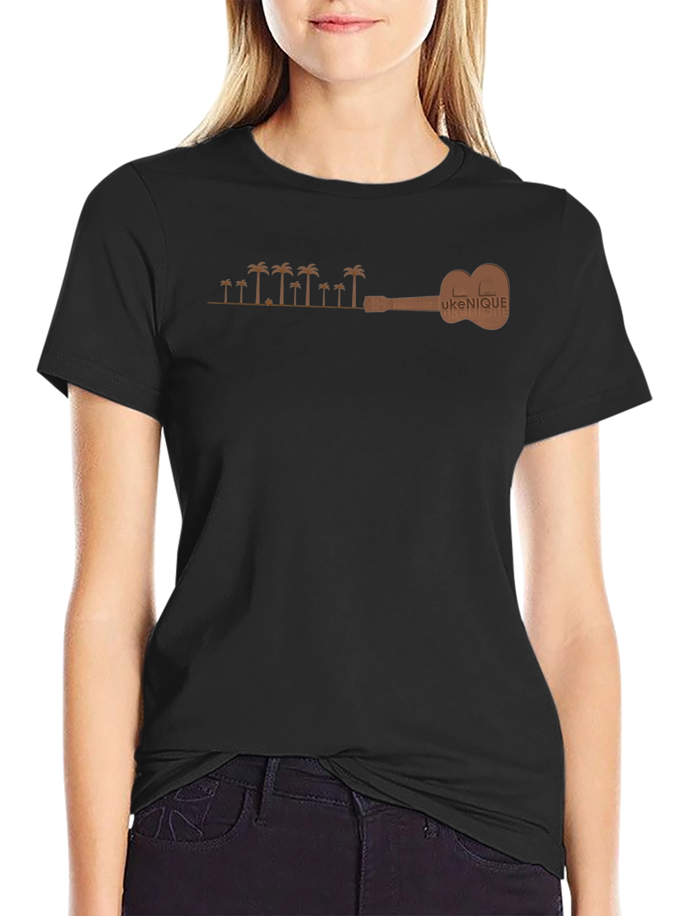 Ukunique Palm Tree Graphic Tee