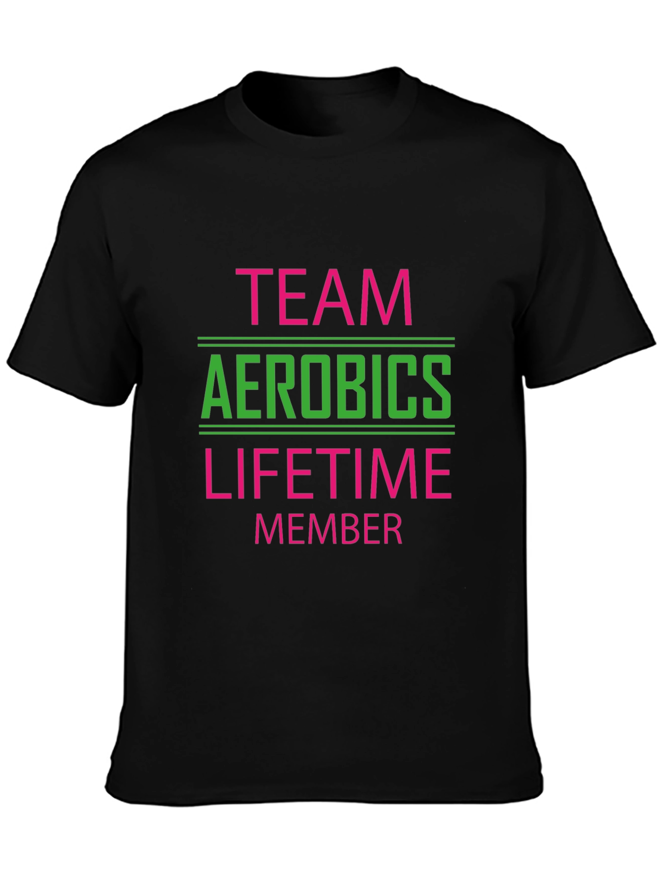 Team Aerobics Lifetime Member Graphic Tee