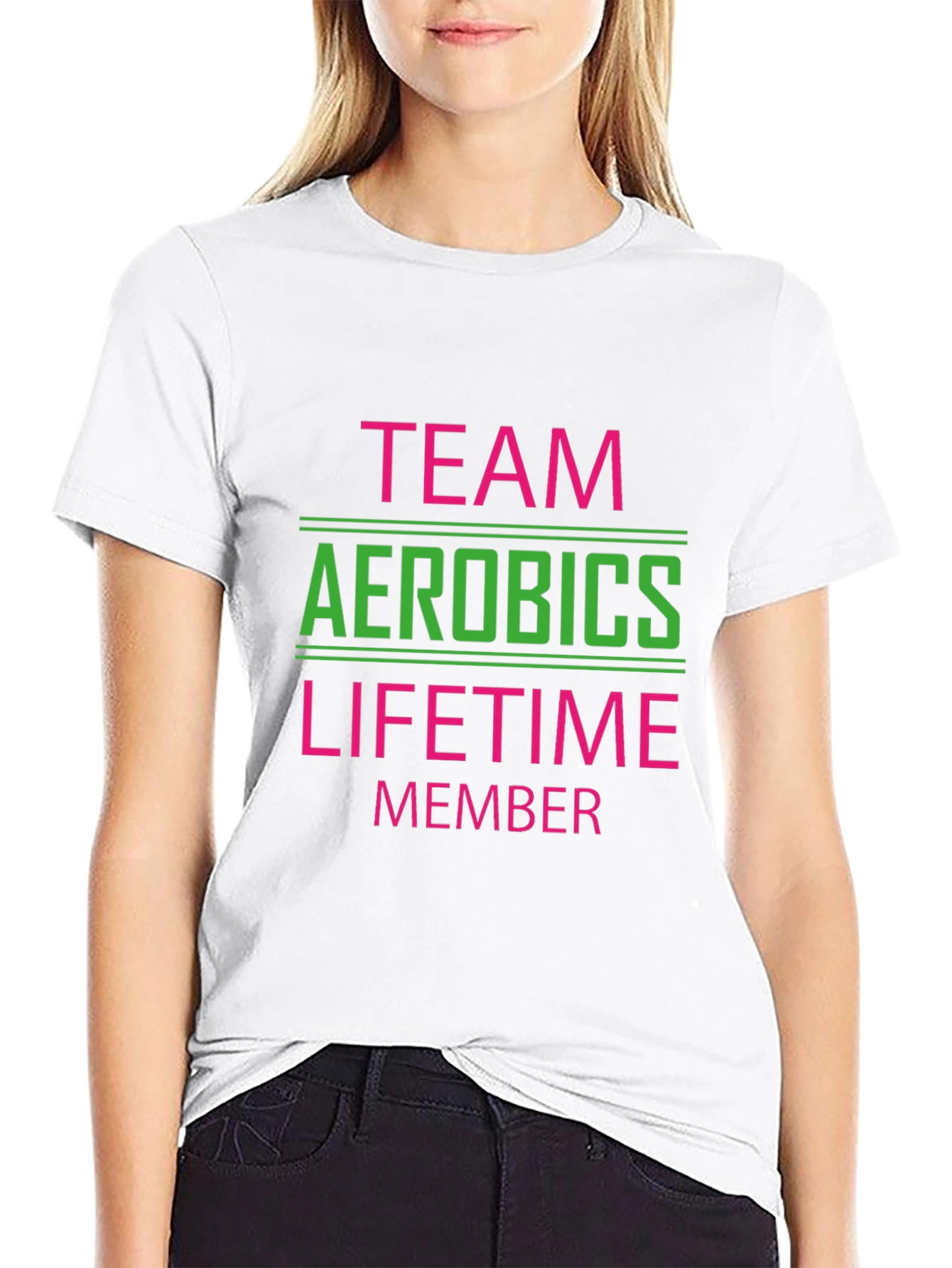 Team Aerobics Lifetime Member Graphic Tee