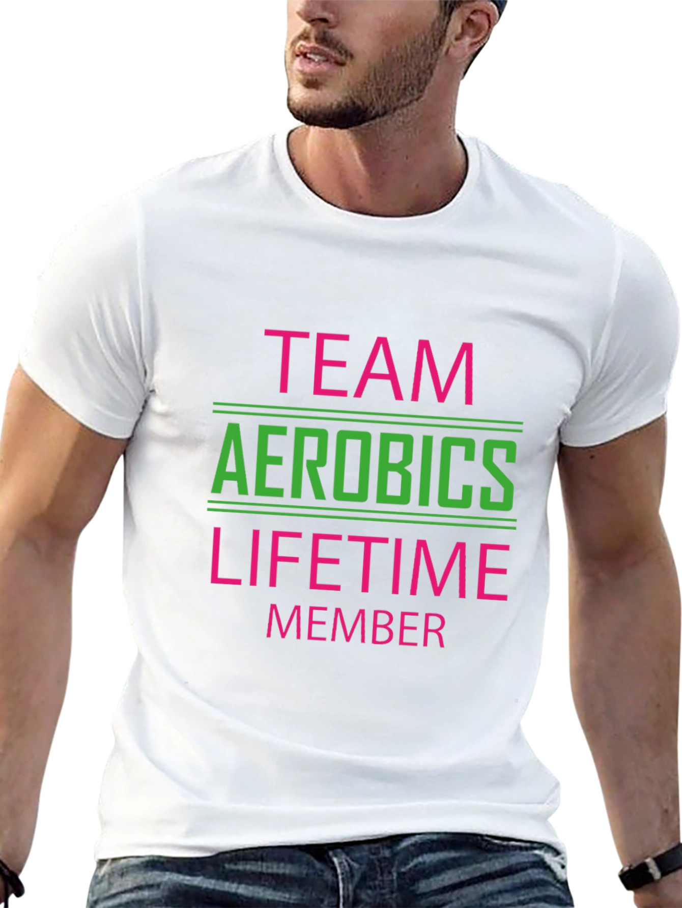 Team Aerobics Lifetime Member Graphic Tee