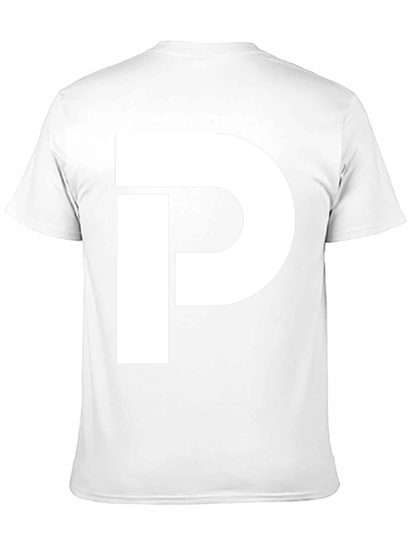 Bold P Graphic Tee - Black Casual Comfort