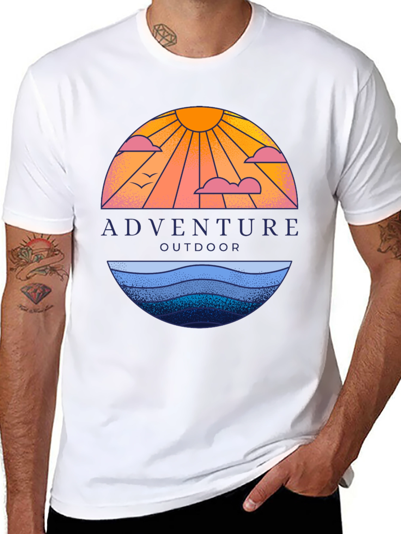 Adventure Outdoor Graphic Tee - Nature Inspired Design