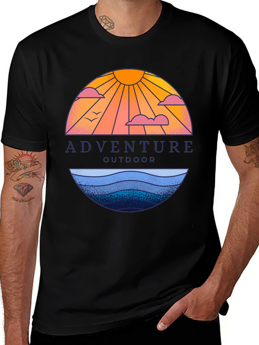 Adventure Outdoor Graphic Tee - Nature Inspired Design