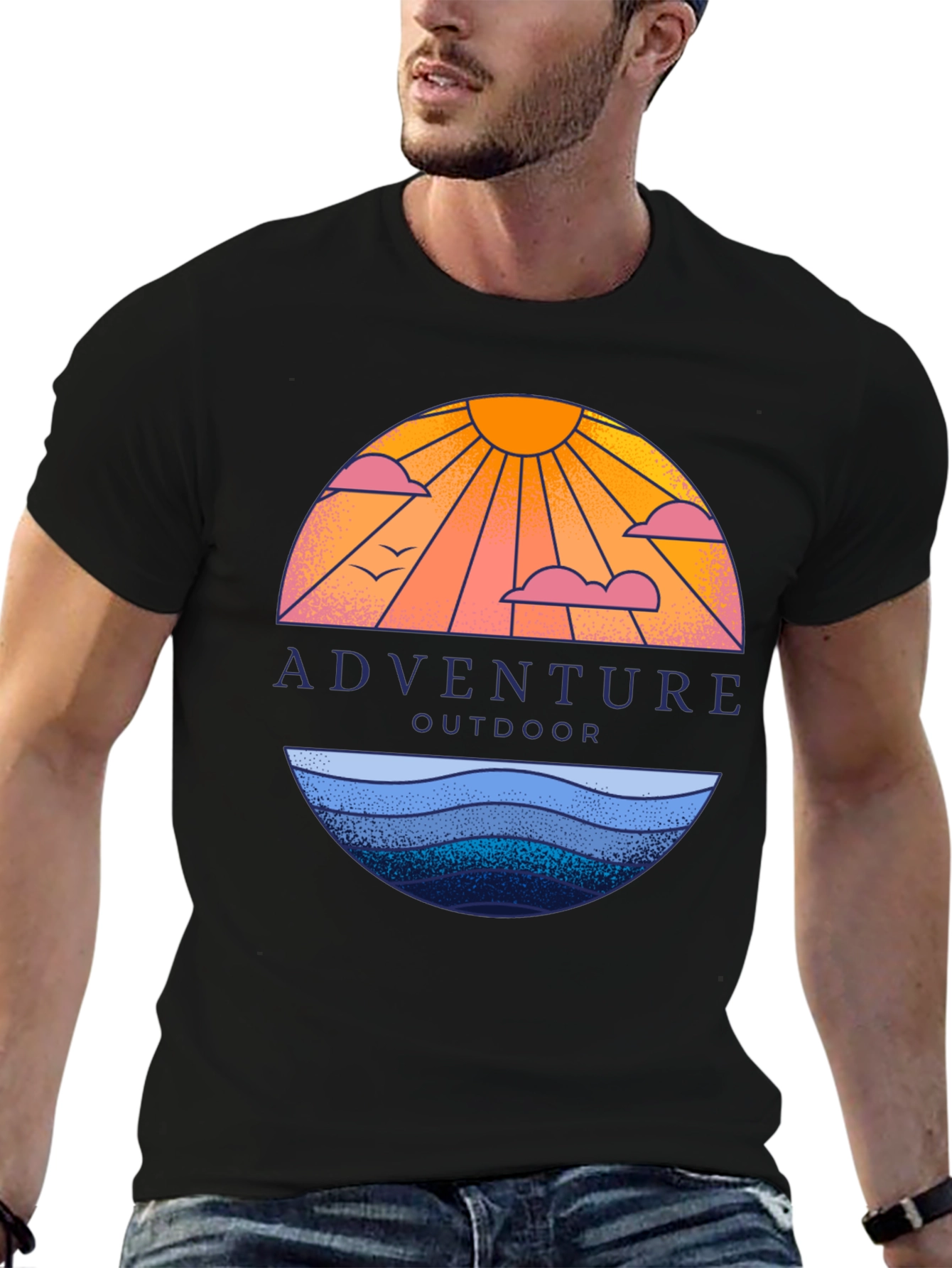 Adventure Outdoor Graphic Tee - Nature Inspired Design