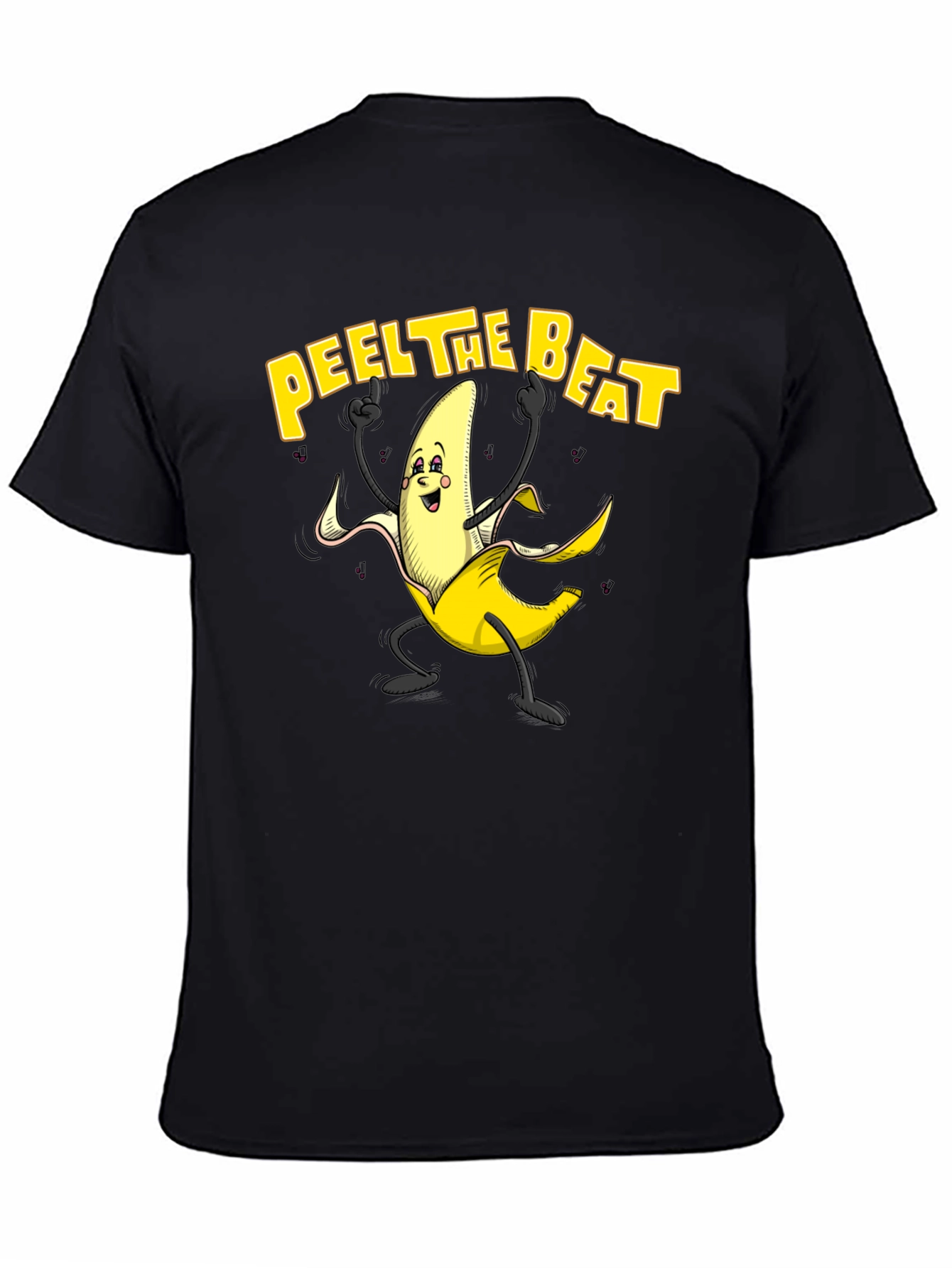 Peel The Beat Banana Graphic T-Shirt