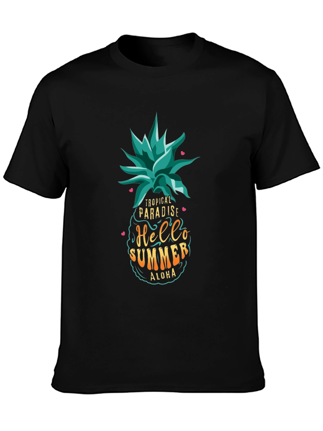 Tropical Paradise Summer T-Shirt - Aloha Vibes