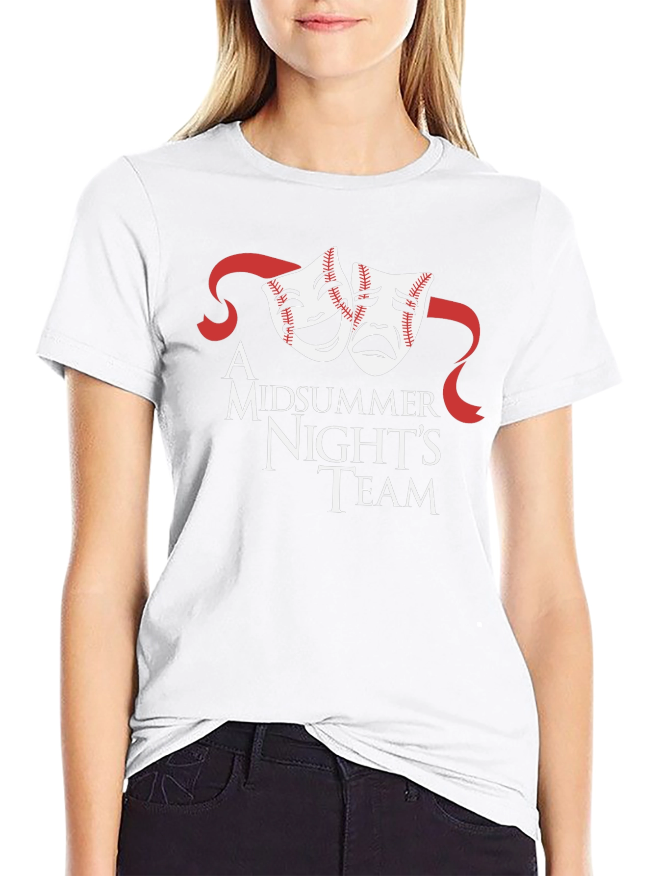 Midsummer Nights Team T-Shirt Baseball Masks