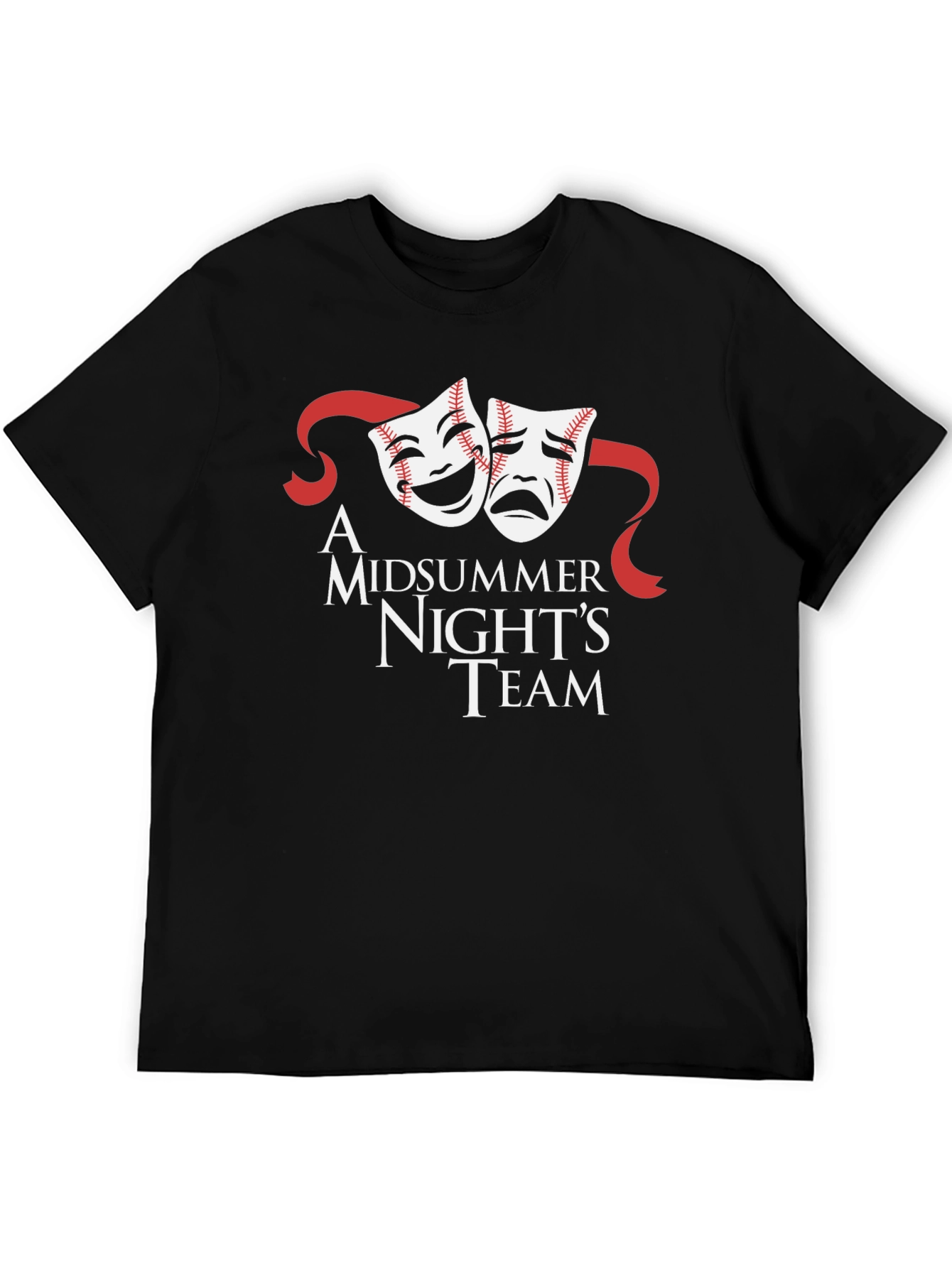 Midsummer Nights Team T-Shirt Baseball Masks