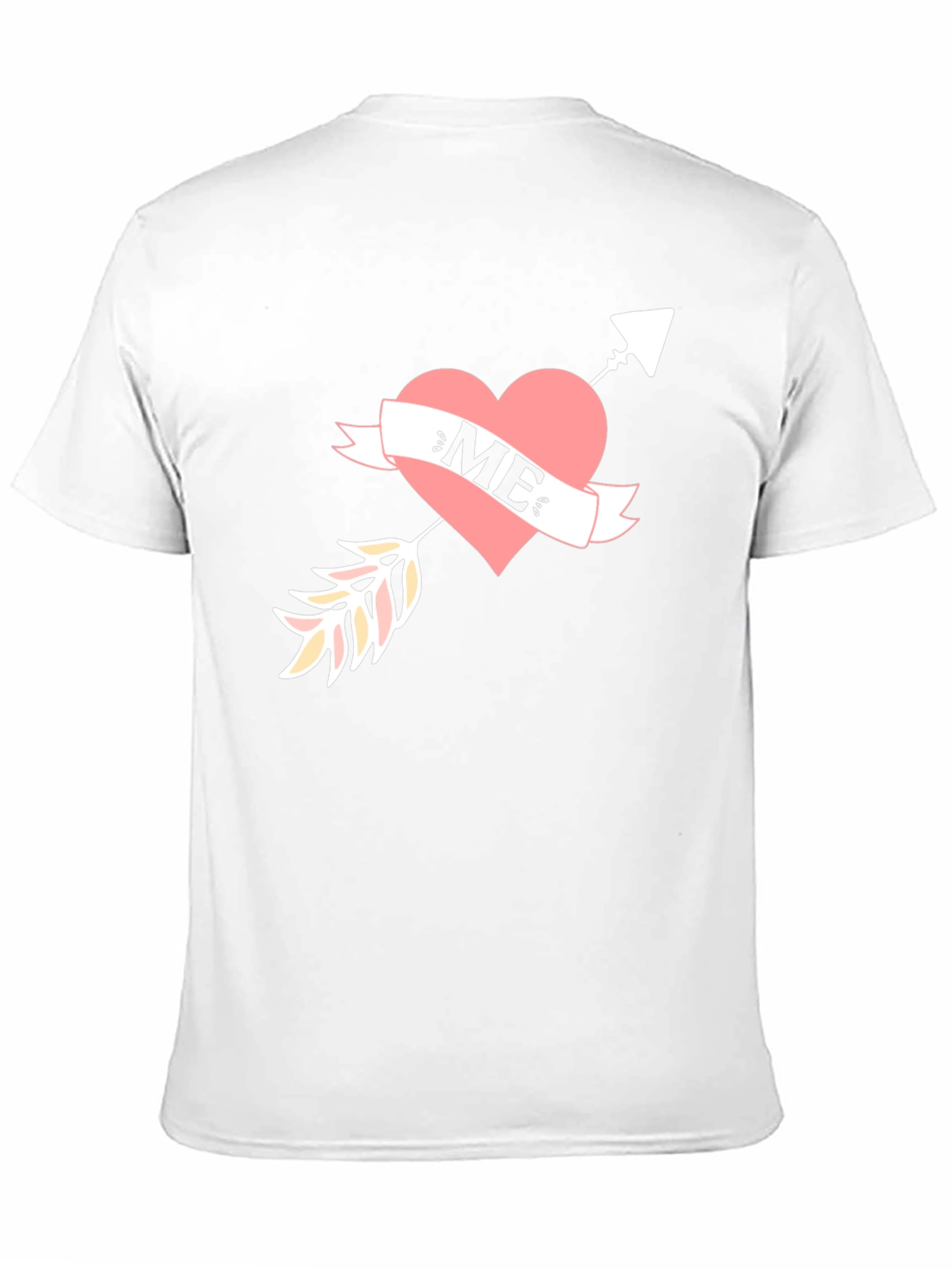 Heart Arrow ME Graphic Tee - Unique Design
