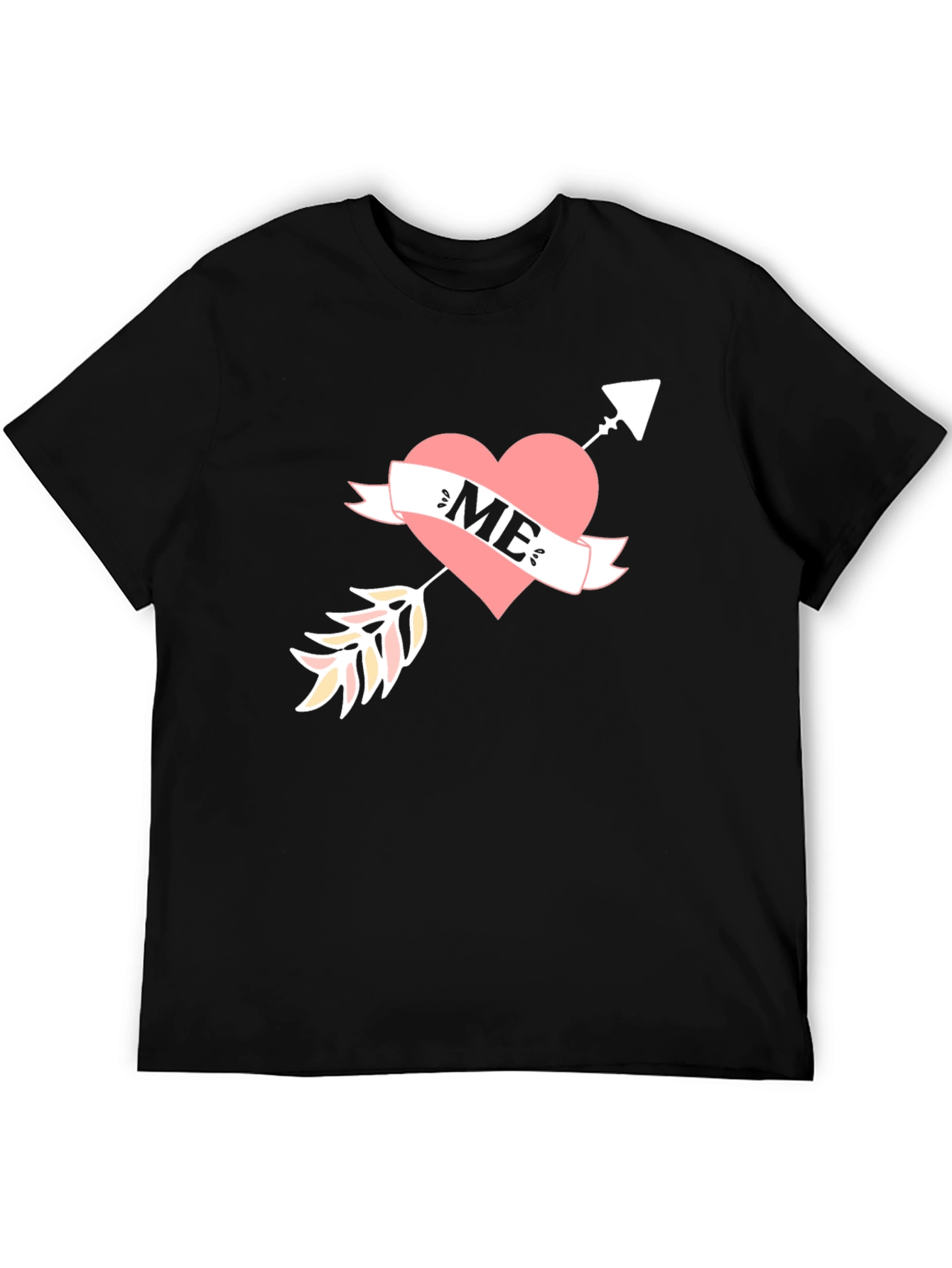 Heart Arrow ME Graphic Tee - Unique Design