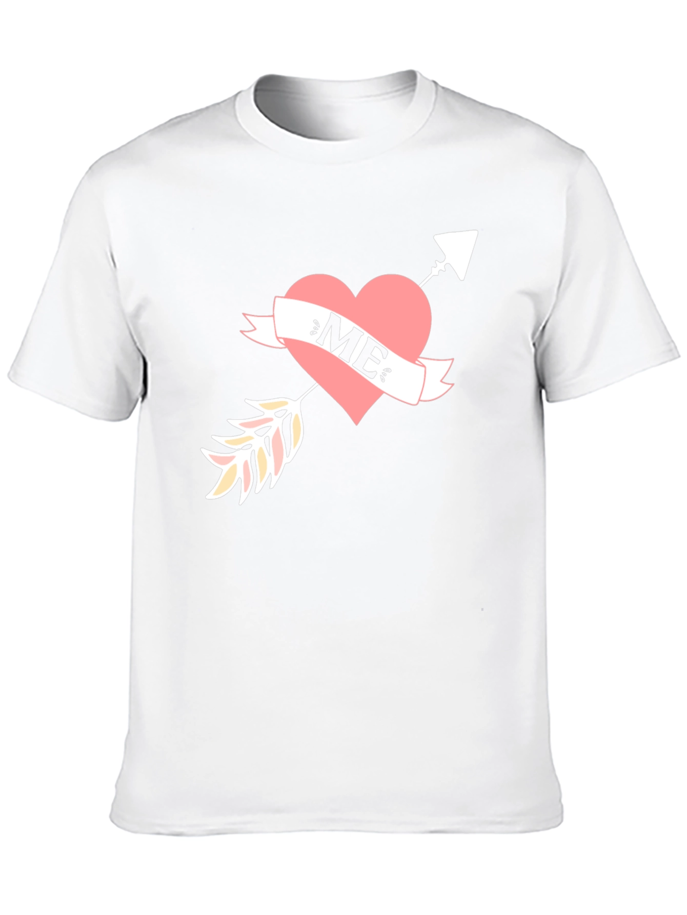 Heart Arrow ME Graphic Tee - Unique Design