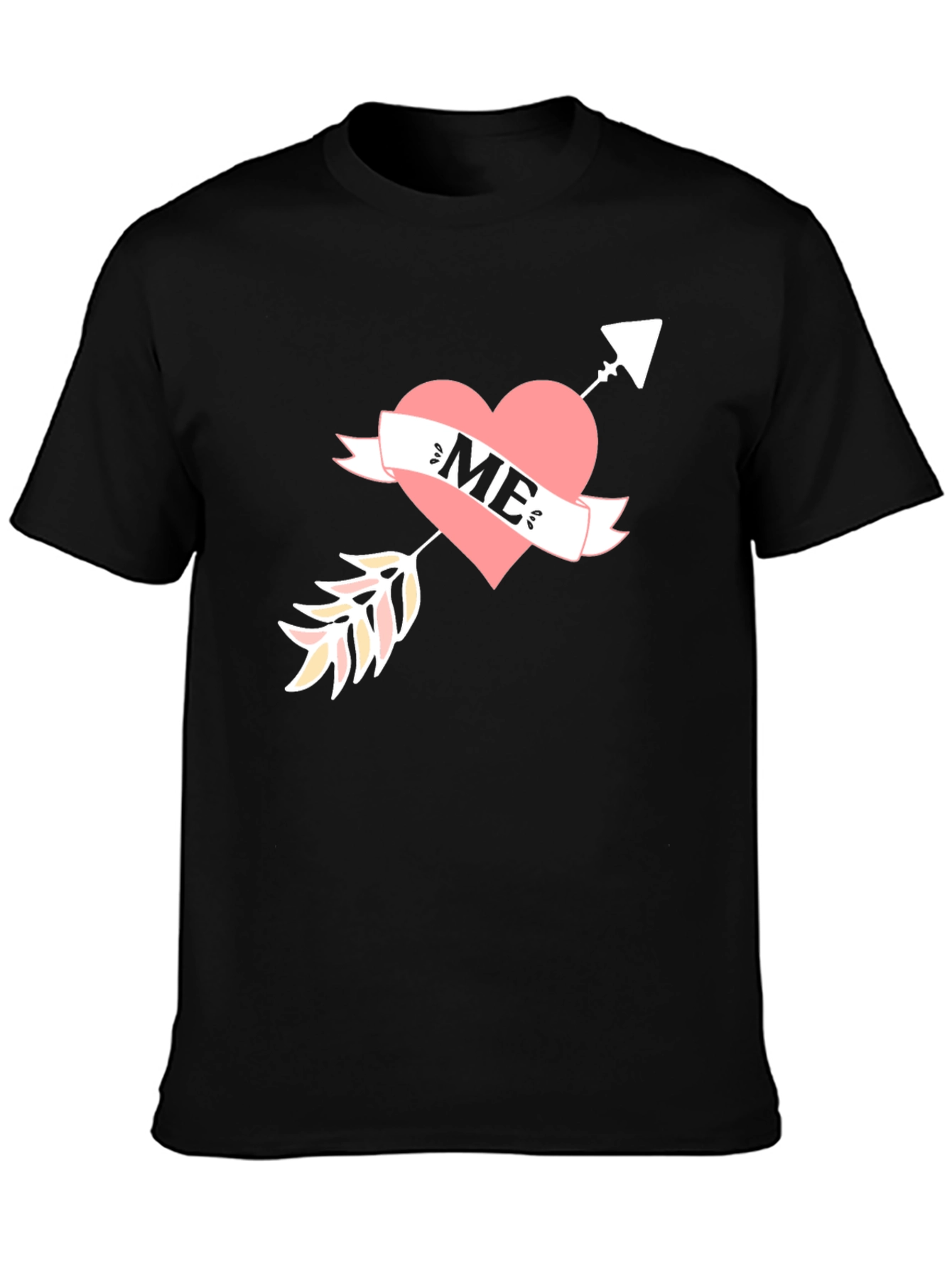 Heart Arrow ME Graphic Tee - Unique Design