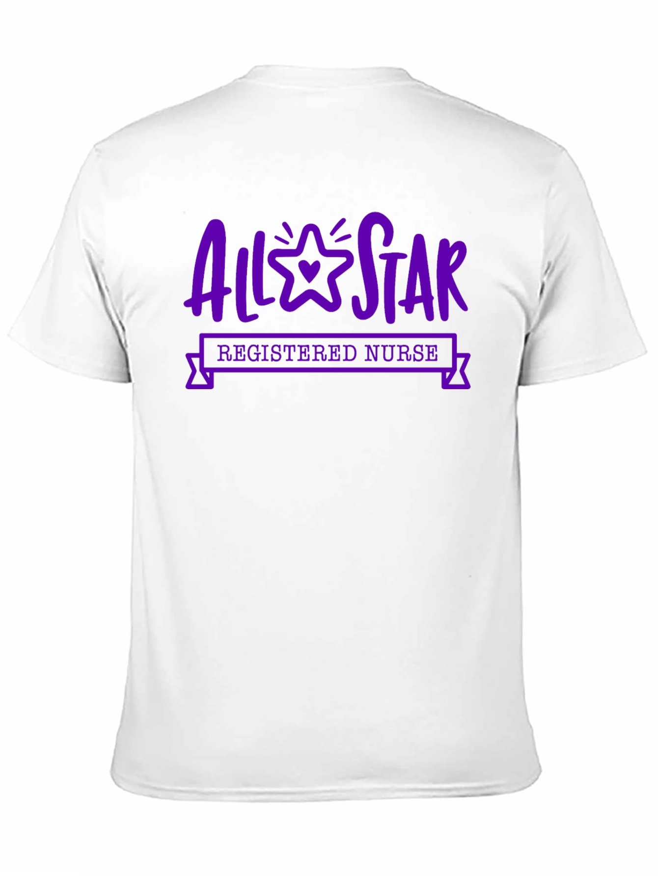 All-Star Registered Nurse T-Shirt - Black