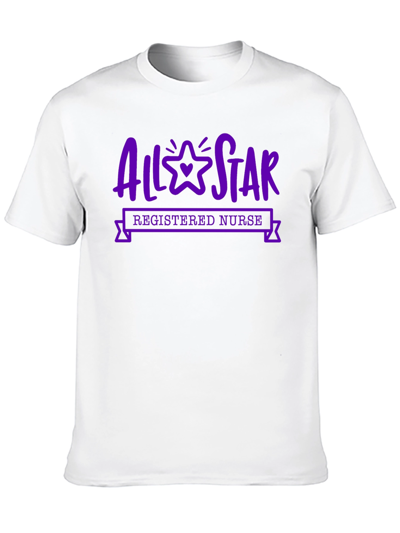 All-Star Registered Nurse T-Shirt - Black