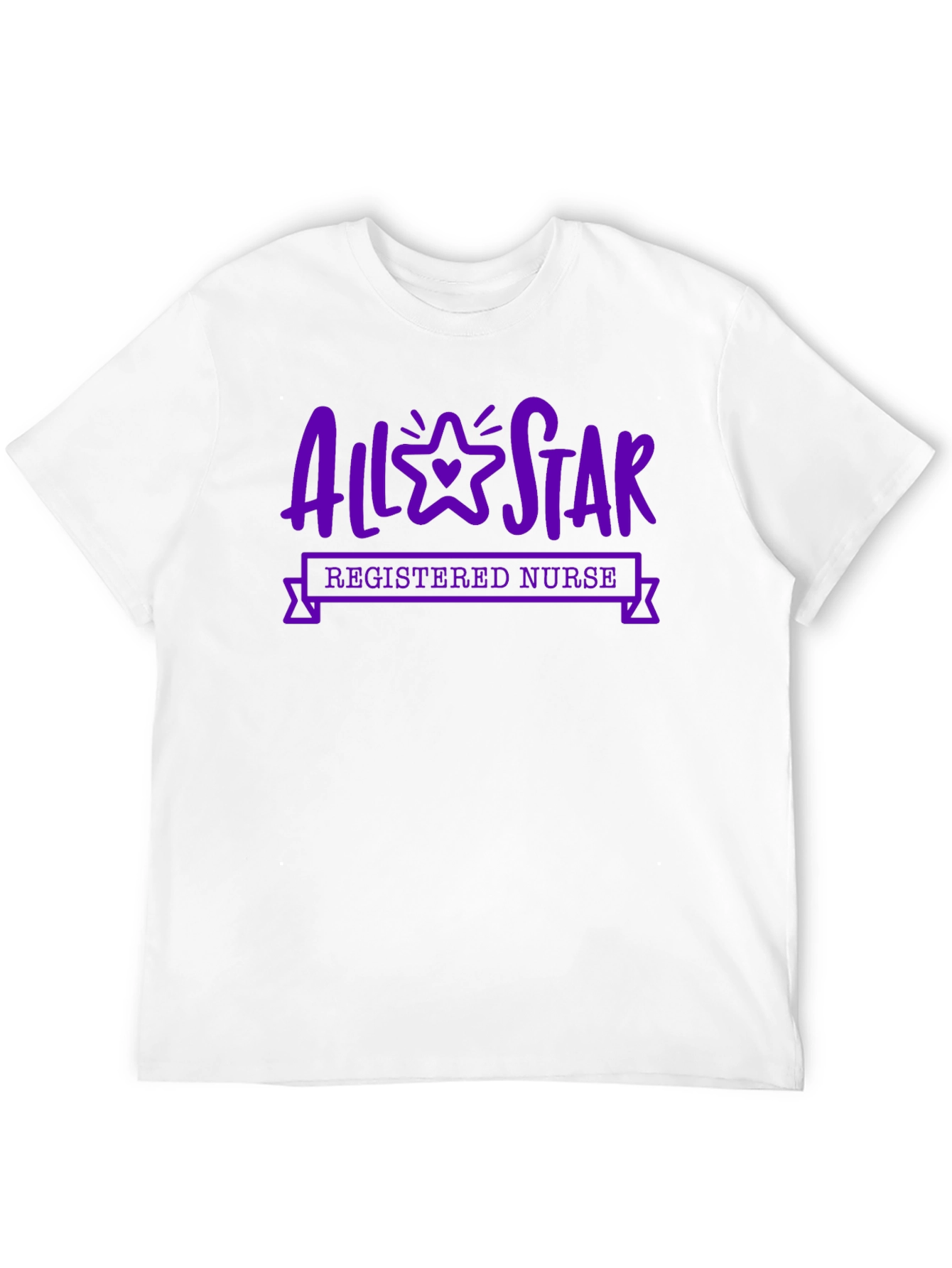All-Star Registered Nurse T-Shirt - Black