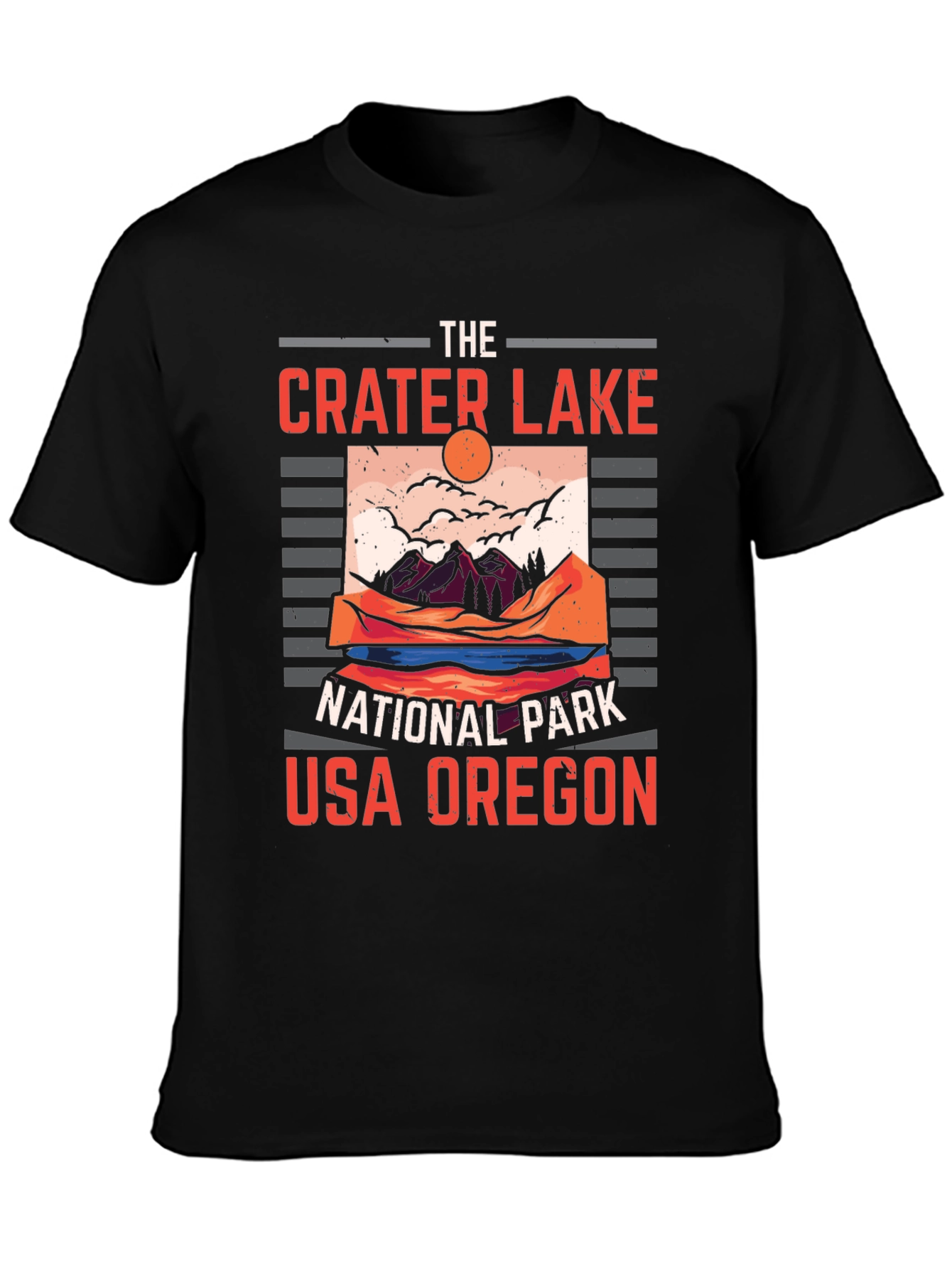 Crater Lake National Park T-Shirt USA Oregon Tee