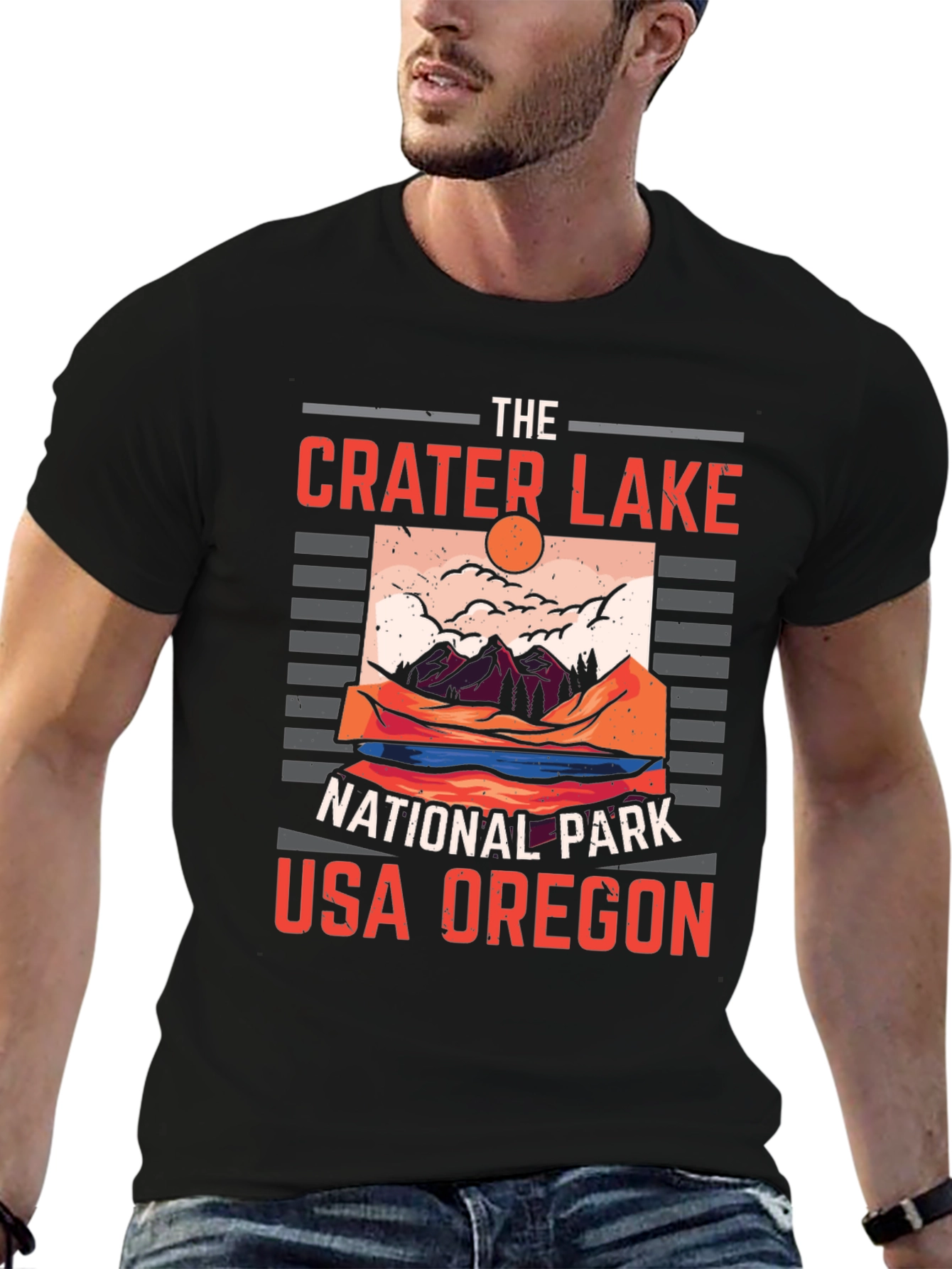 Crater Lake National Park T-Shirt USA Oregon Tee