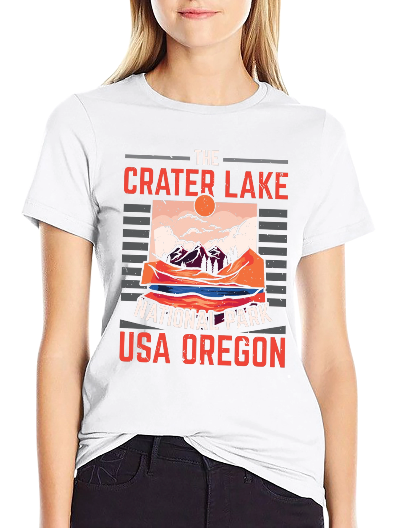 Crater Lake National Park T-Shirt USA Oregon Tee