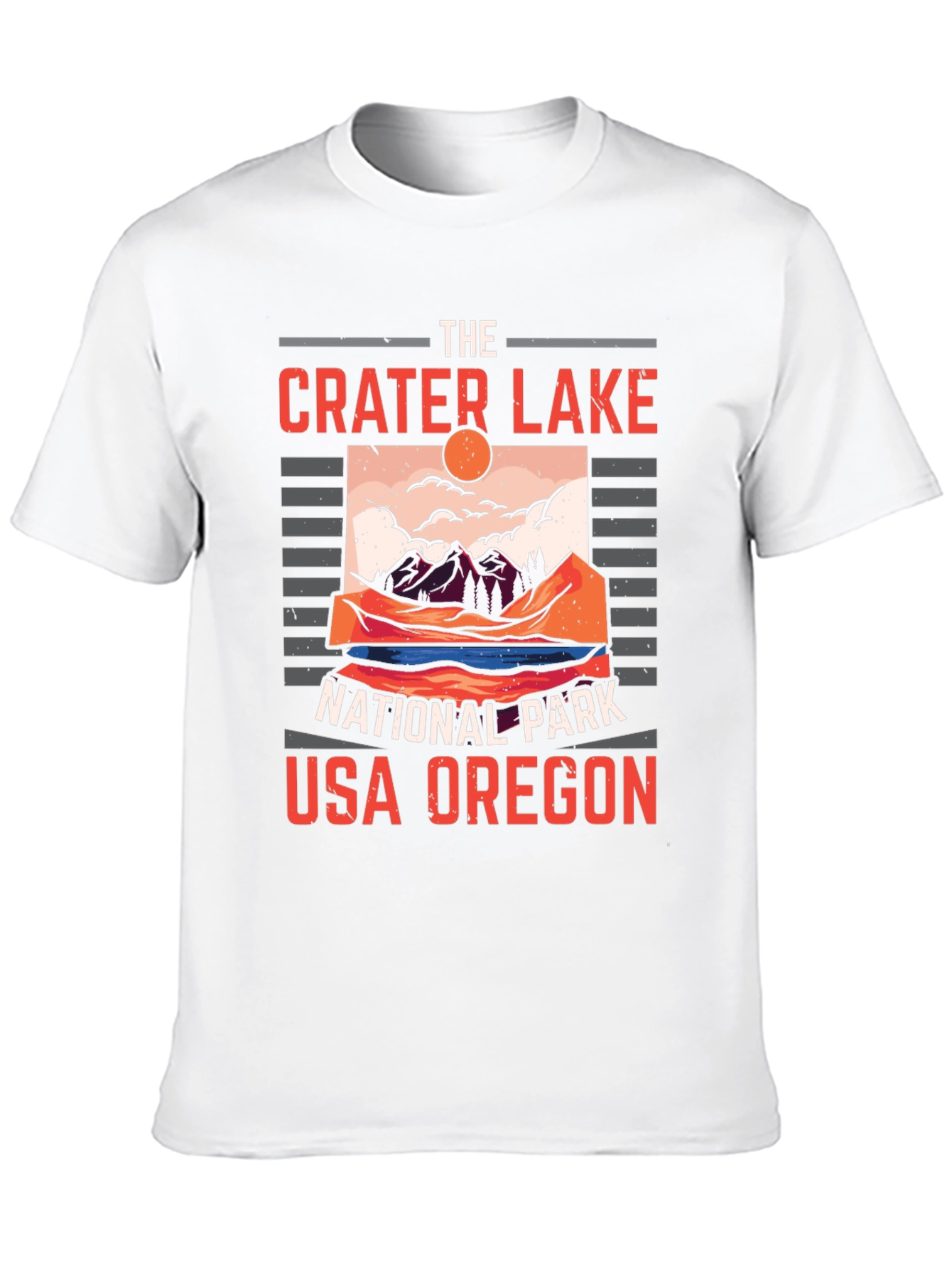 Crater Lake National Park T-Shirt USA Oregon Tee