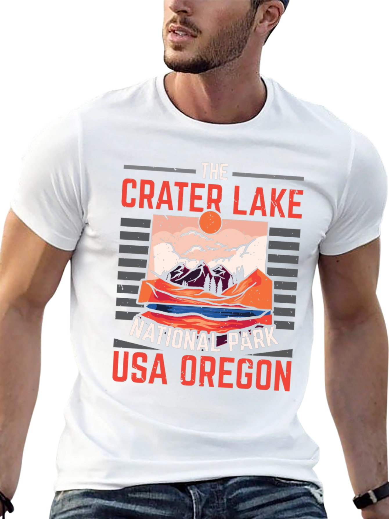 Crater Lake National Park T-Shirt USA Oregon Tee
