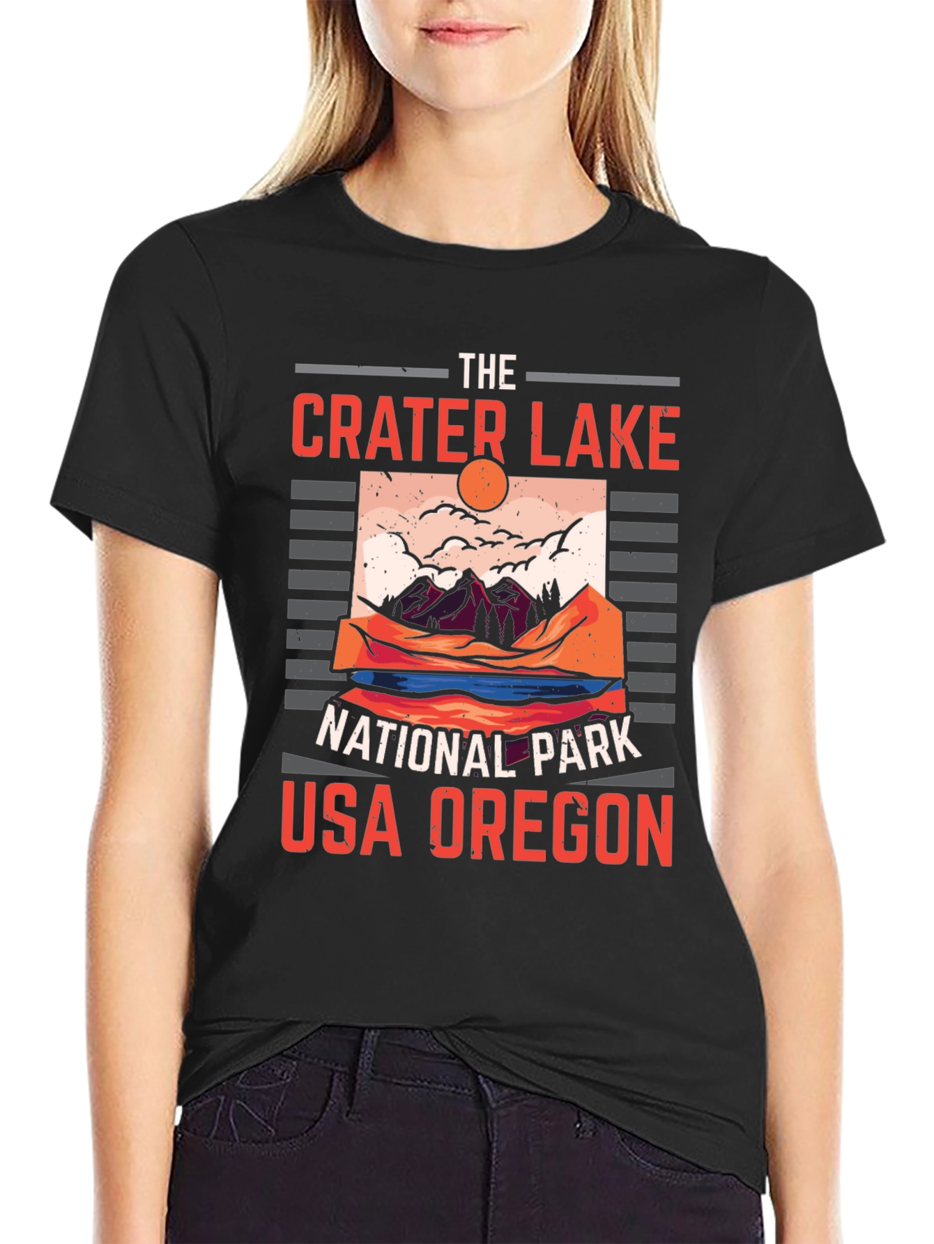 Crater Lake National Park T-Shirt USA Oregon Tee