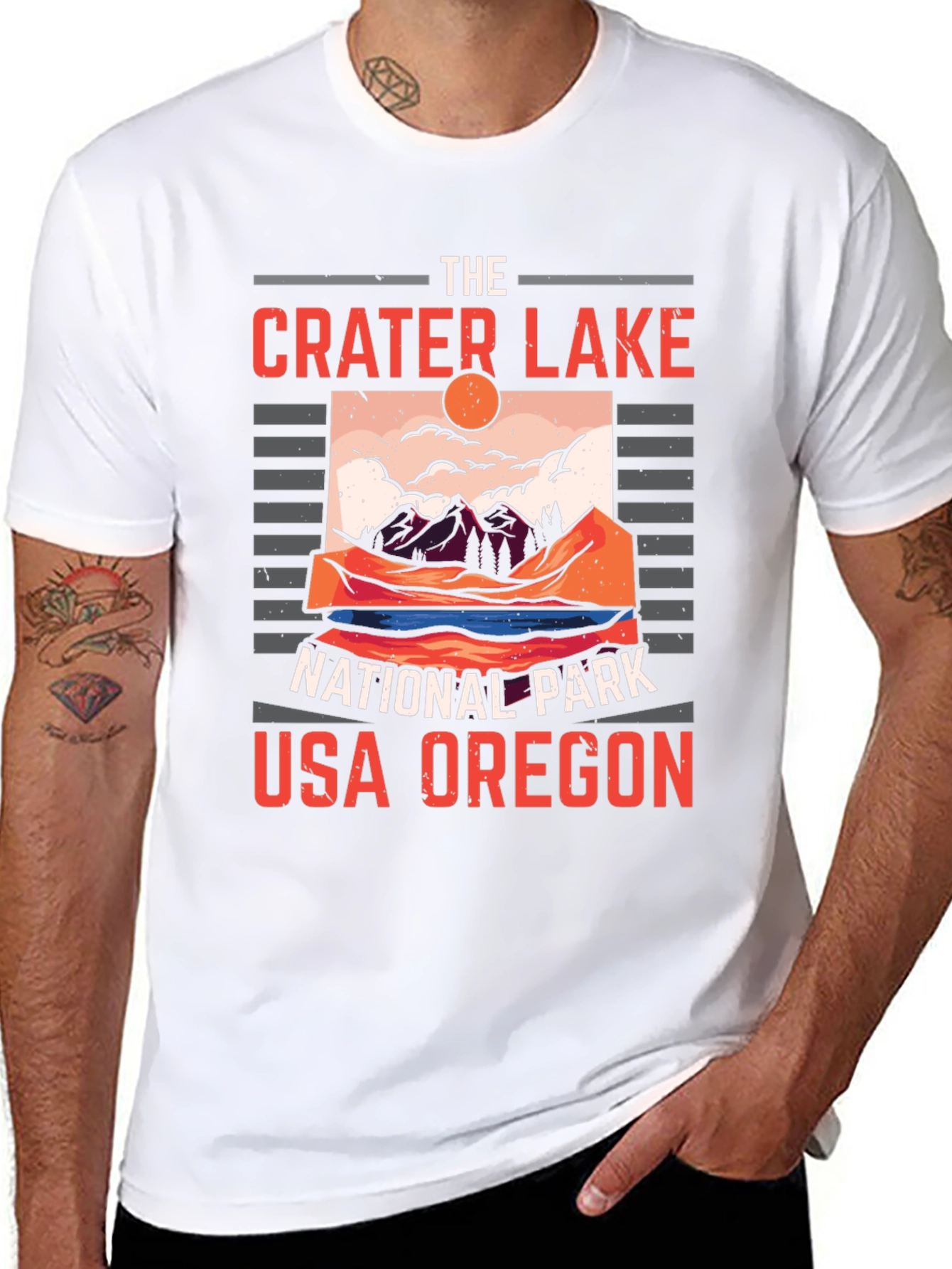 Crater Lake National Park T-Shirt USA Oregon Tee
