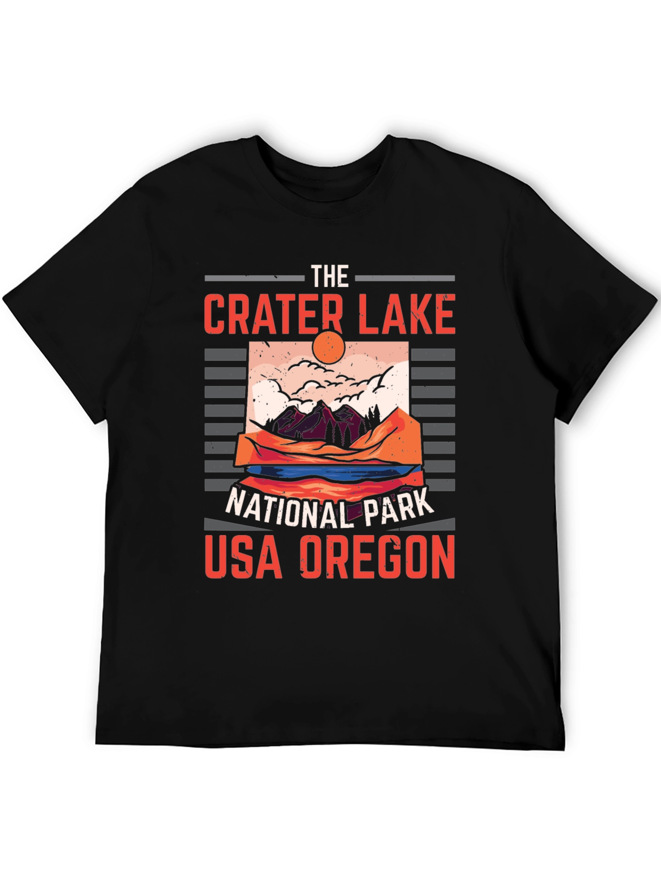 Crater Lake National Park T-Shirt USA Oregon Tee